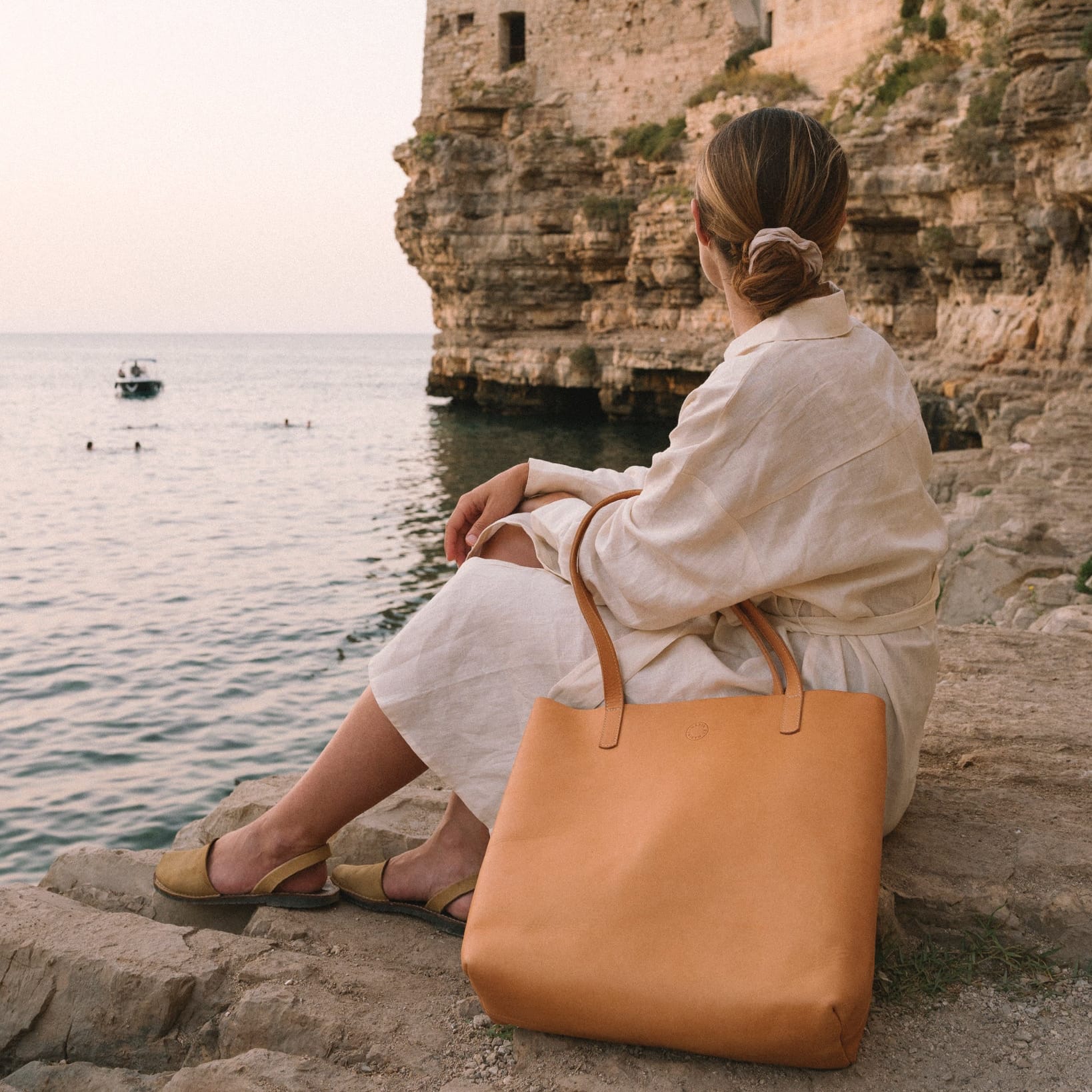 Marin et Marine Shopper Éternelle Shopper Natural