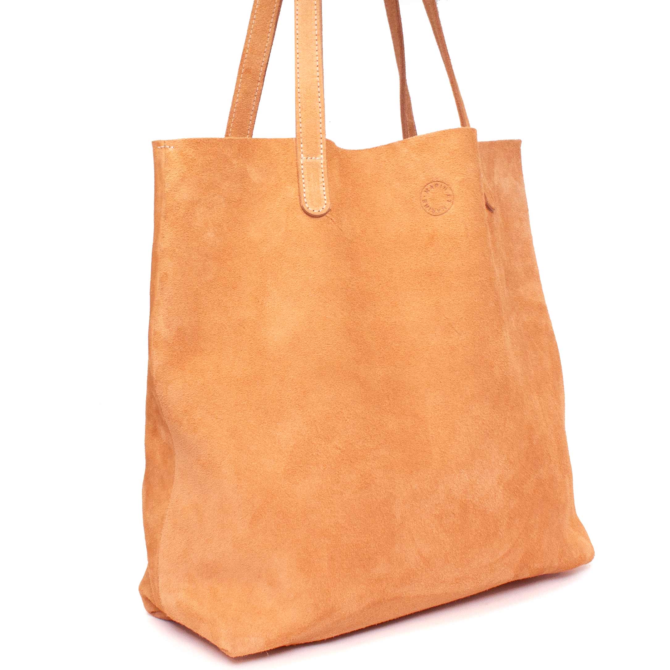 Marin et Marine Shopper Éternelle Shopper Suede Caramel
