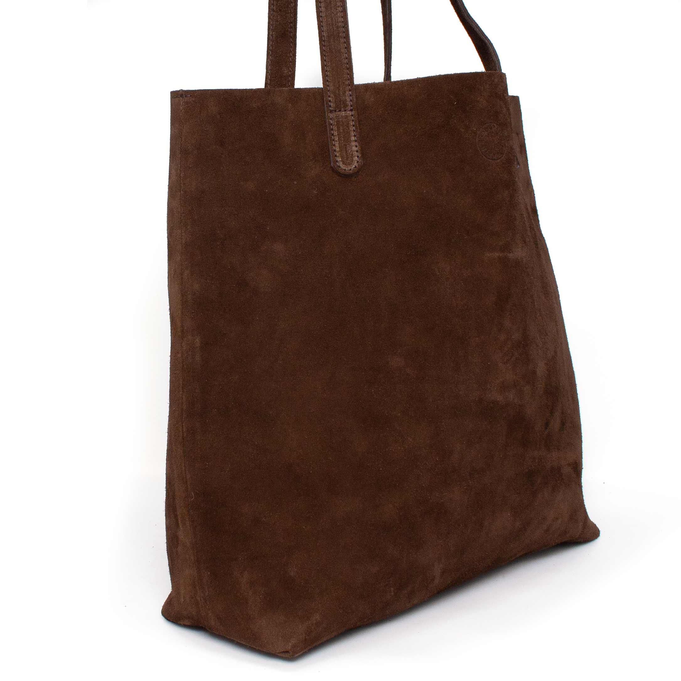 Marin et Marine Shopper Éternelle Shopper Suede Chocolat