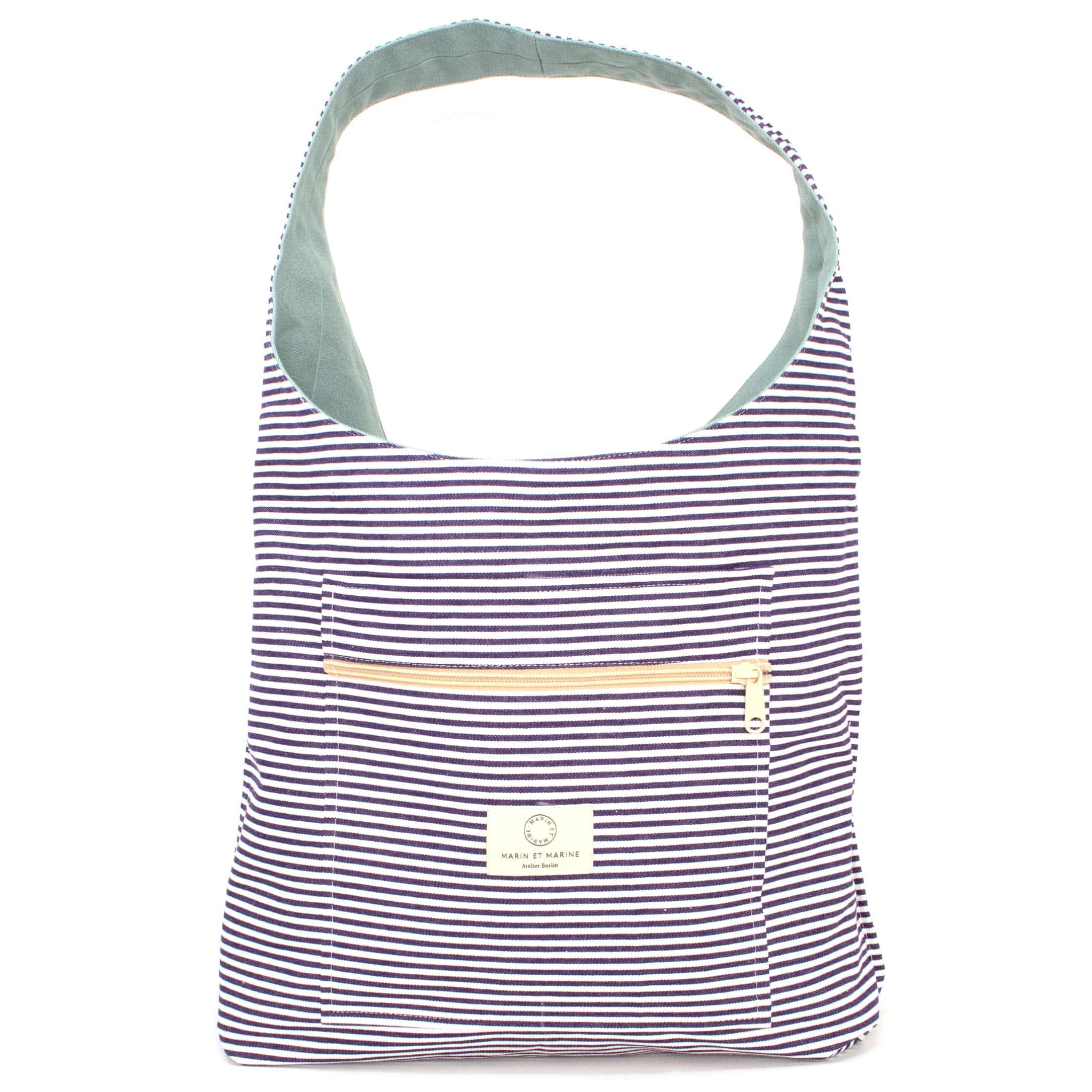 Marin et Marine Shopper Hobo Bag Reversible