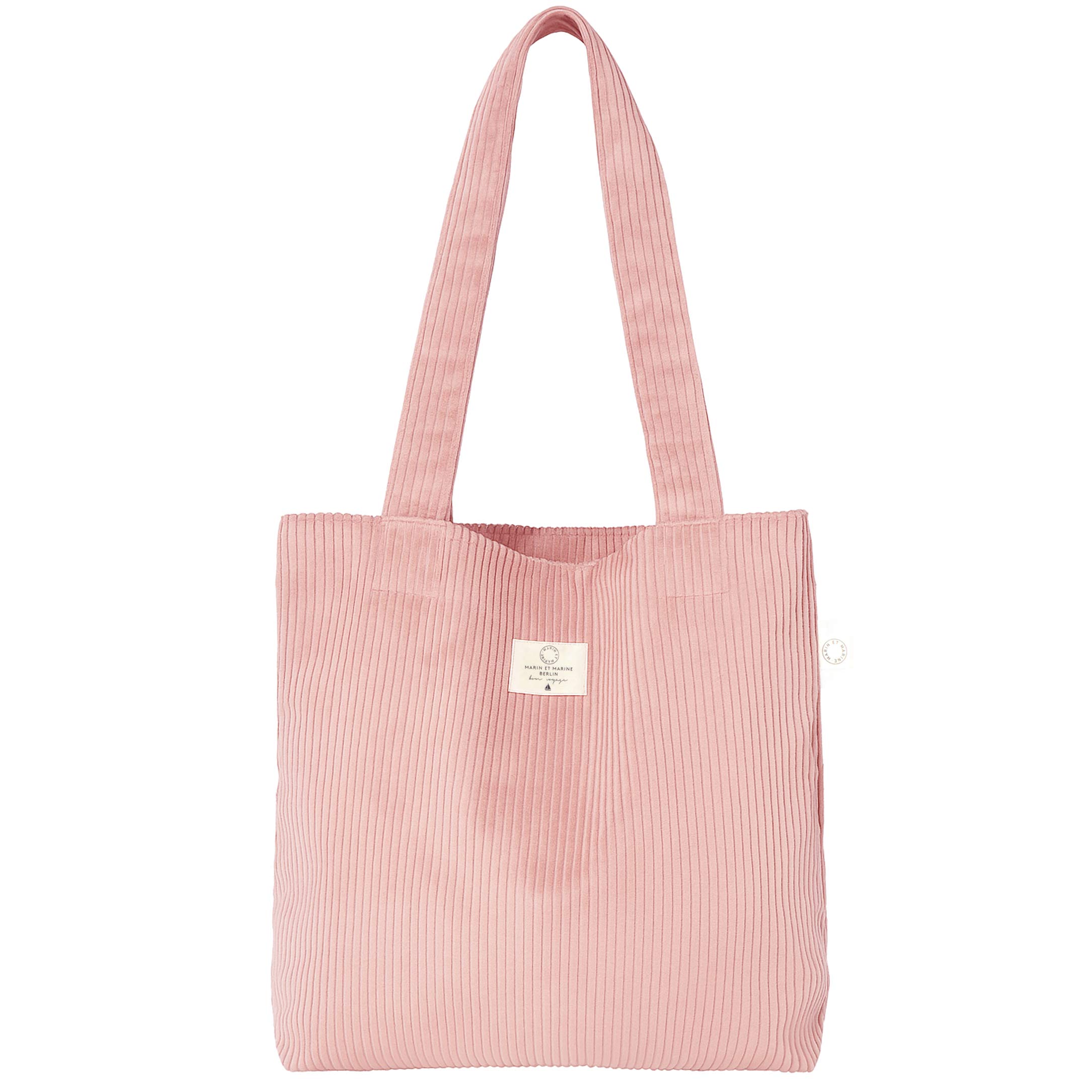 Marin et Marine Shopper Tote Bag Dusty Rose