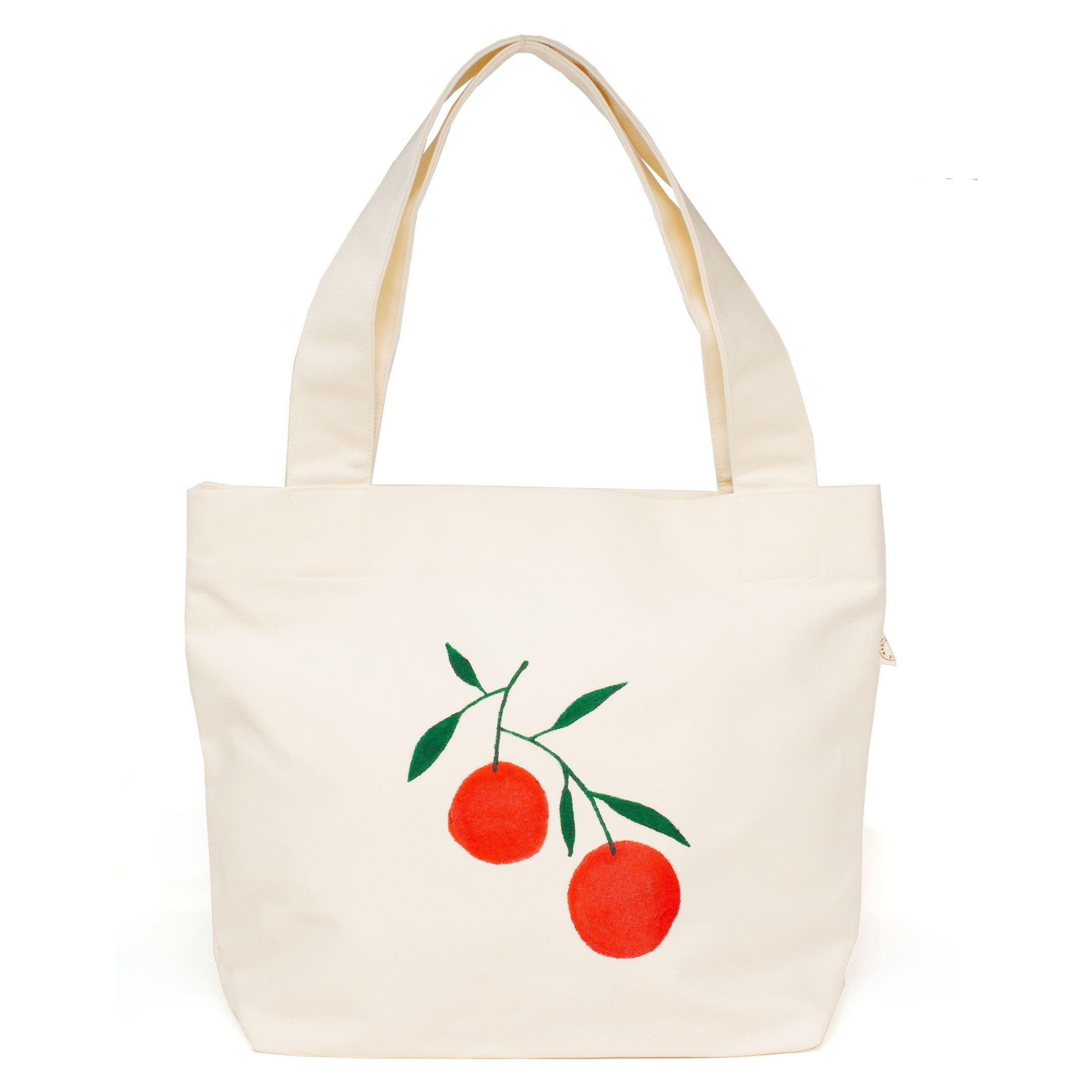 Marin et Marine Shopper Tote Bag Oranges