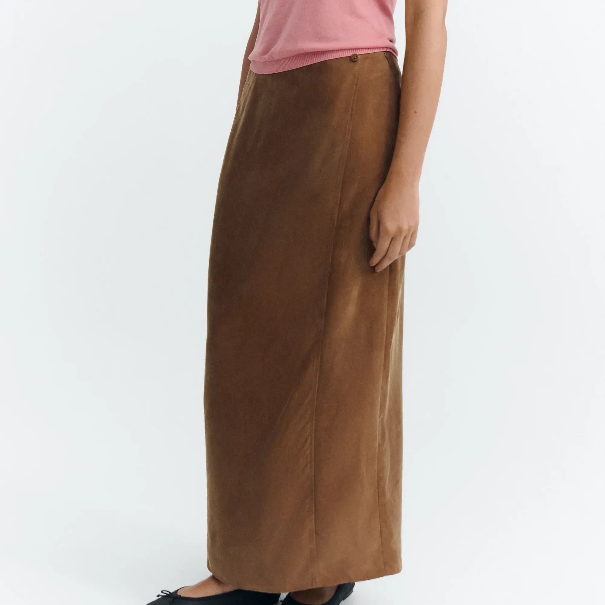 Marin et Marine THINKING MU BROWN SELINA SKIRT