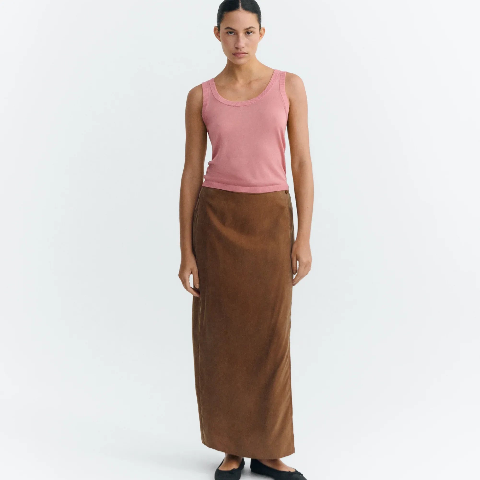 Marin et Marine THINKING MU BROWN SELINA SKIRT