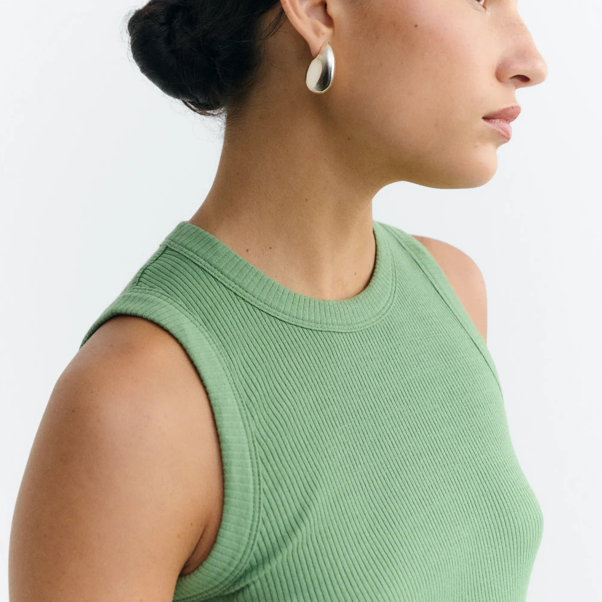 Marin et Marine THINKING MU tanktop Juliette grün