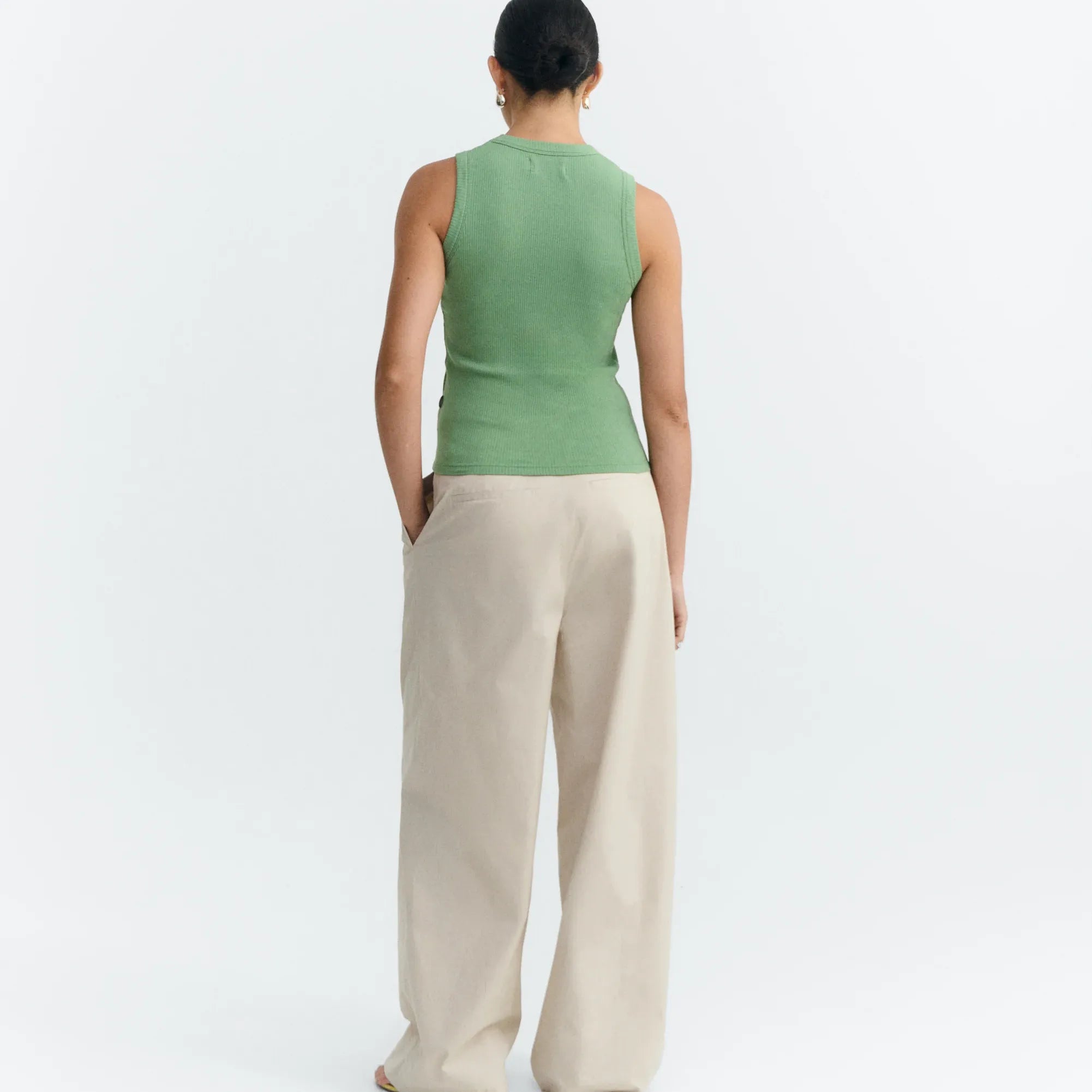 Marin et Marine THINKING MU tanktop Juliette grün