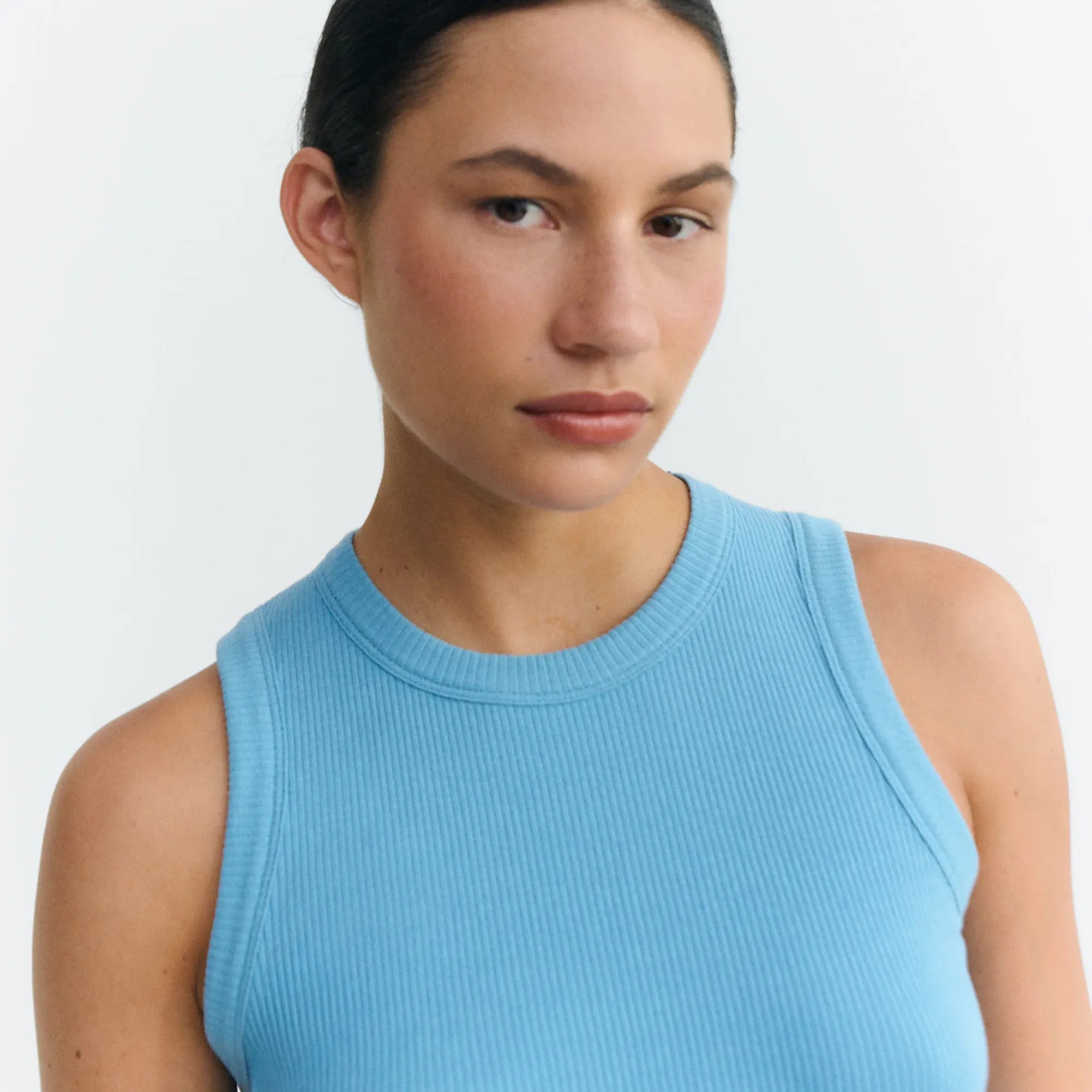 Marin et Marine THINKING MU tanktop Juliette hellblau