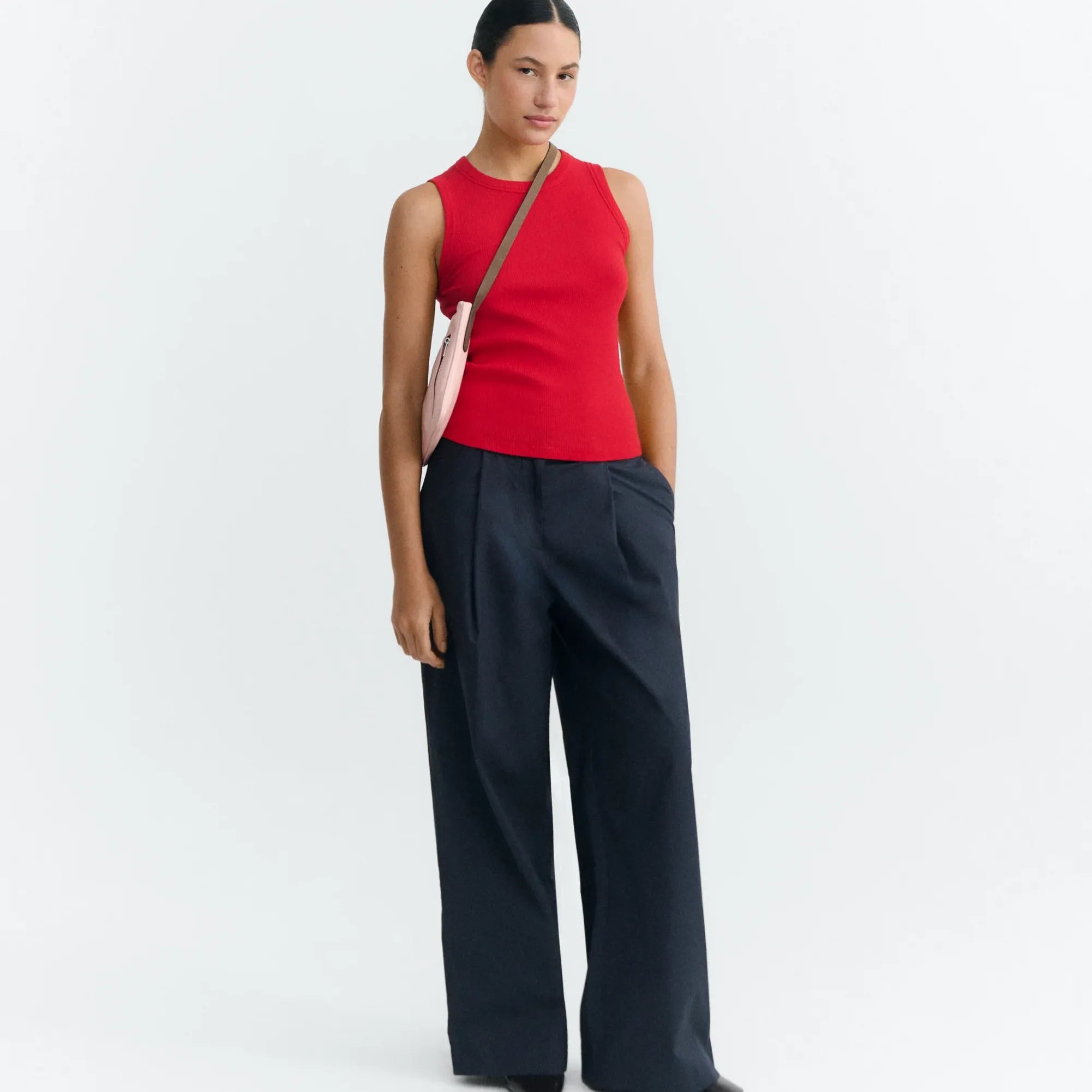 Marin et Marine THINKING MU tanktop Juliette rot