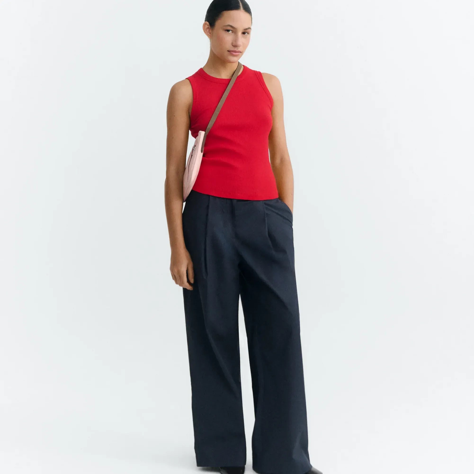 Marin et Marine THINKING MU tanktop Juliette rot