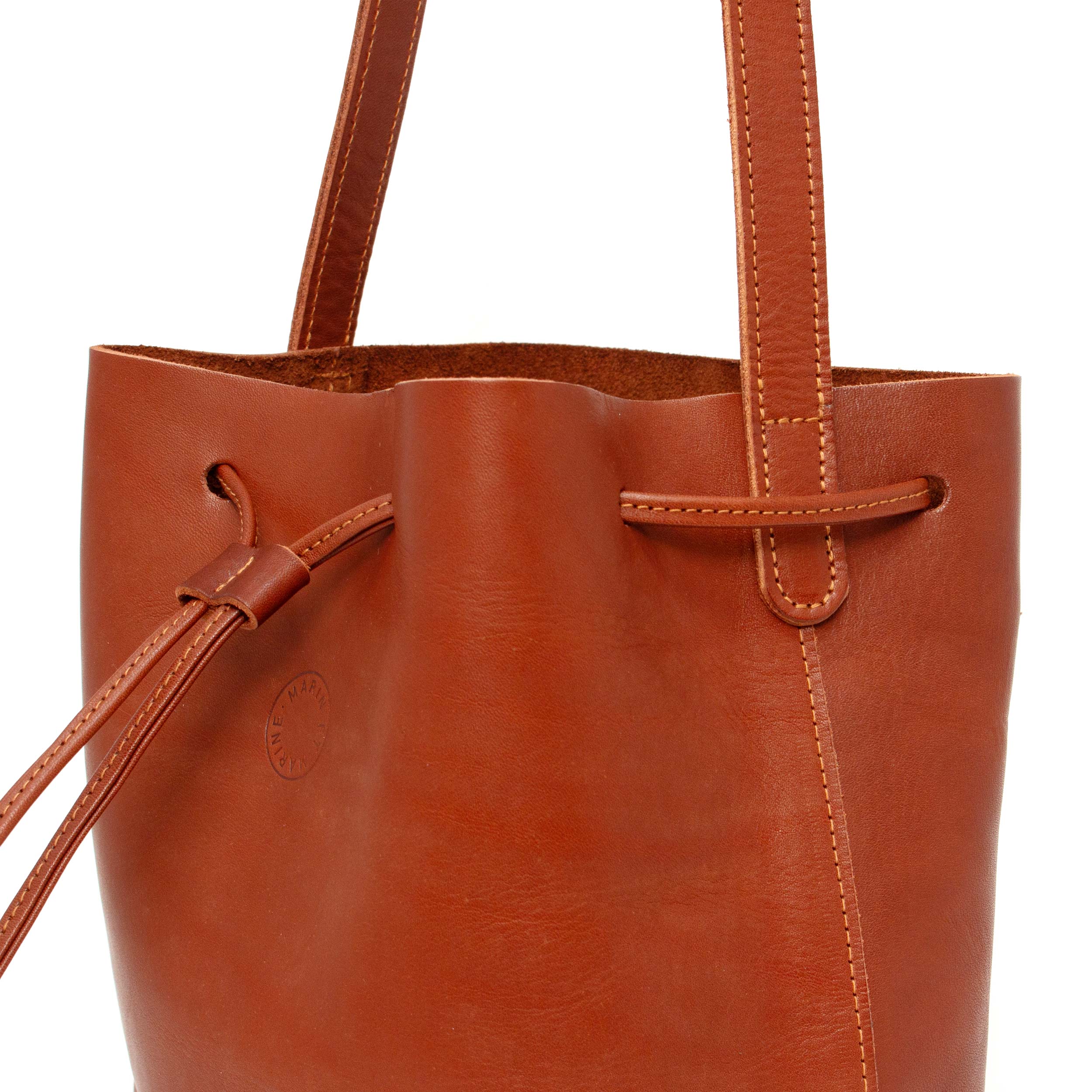 Marin et Marine Umhängetasche Bucket Bag Marron