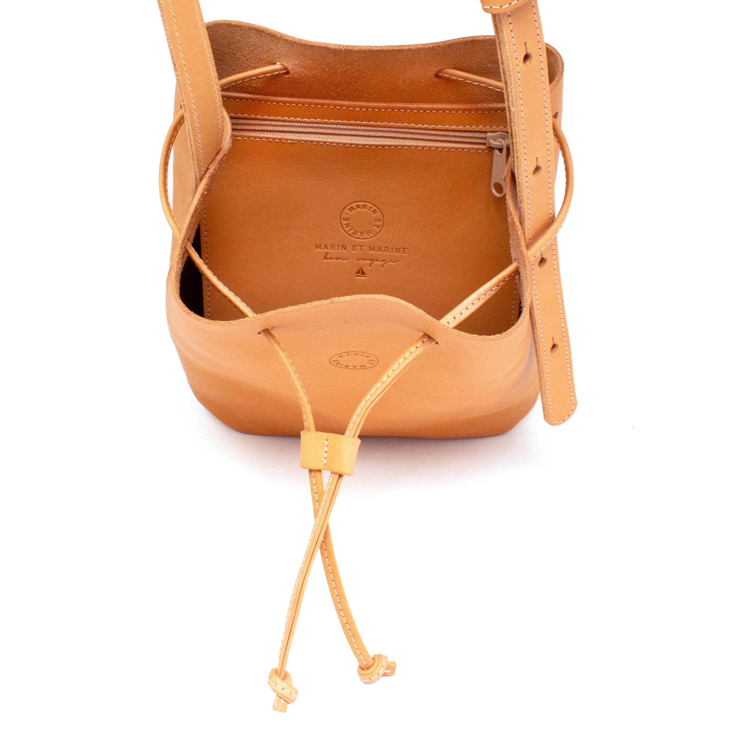 Marin et Marine Umhängetasche Natural Bucket Bag