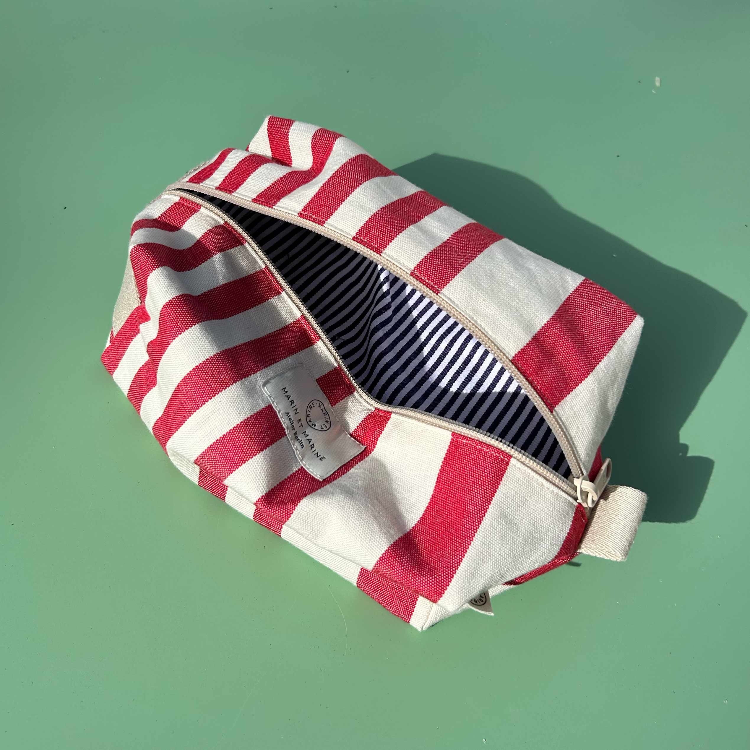 Pouch Vacances Streifen Rouge