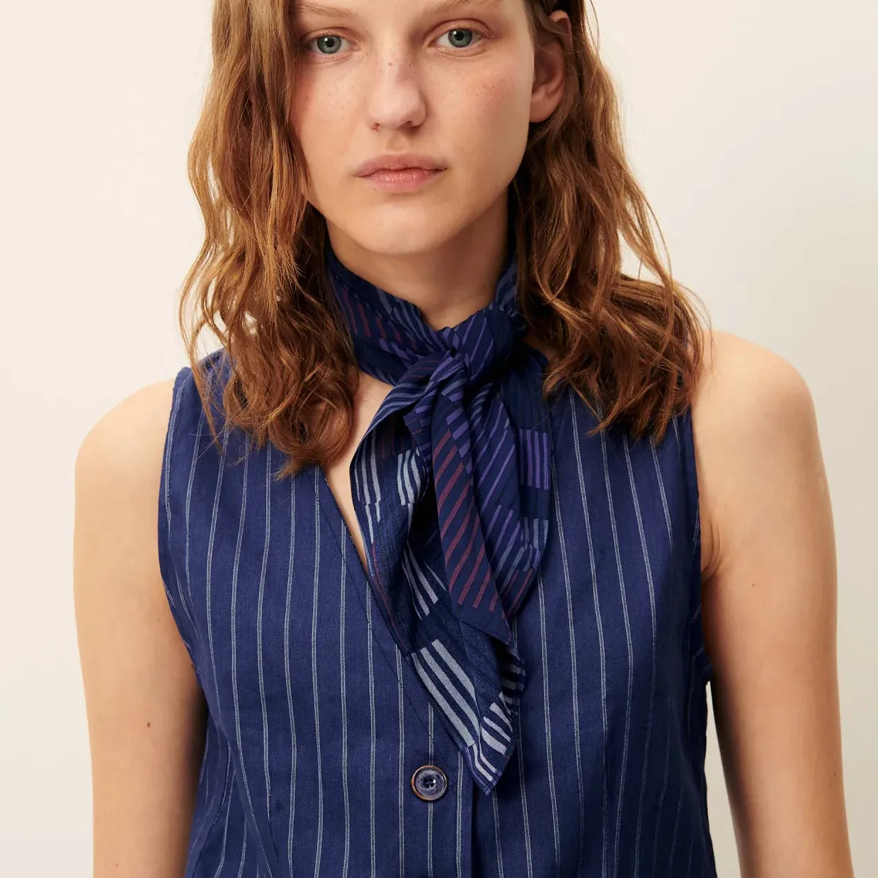 Sessun Schal SESSUN Scarvi Halstuch Blau Honesty