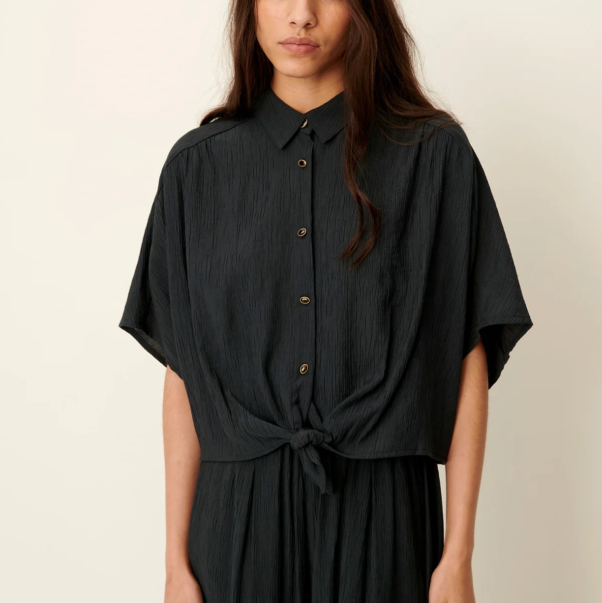 Sessun sessun SESSUN Alfassa Bluse Smoke Green