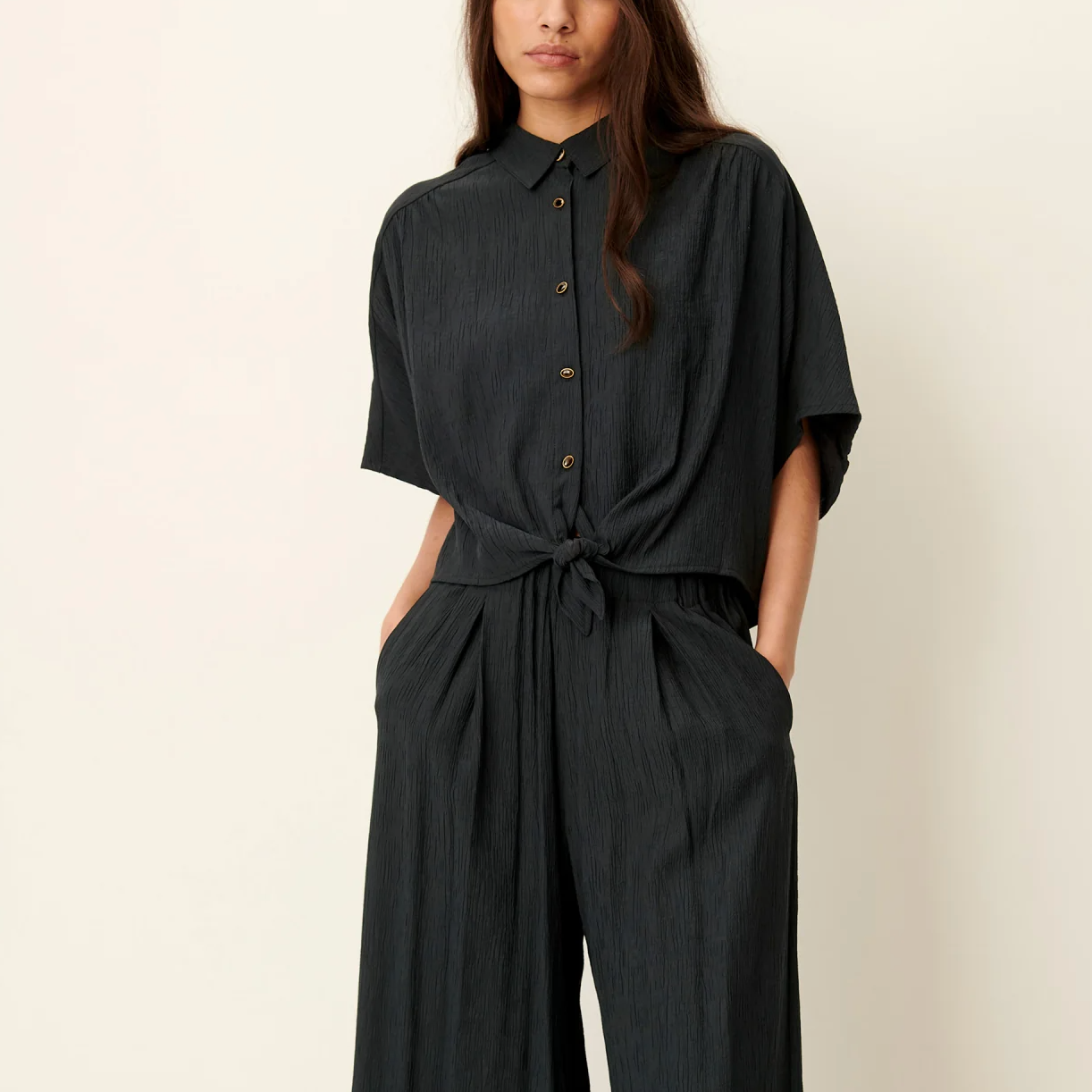 Sessun sessun SESSUN Alfassa Bluse Smoke Green