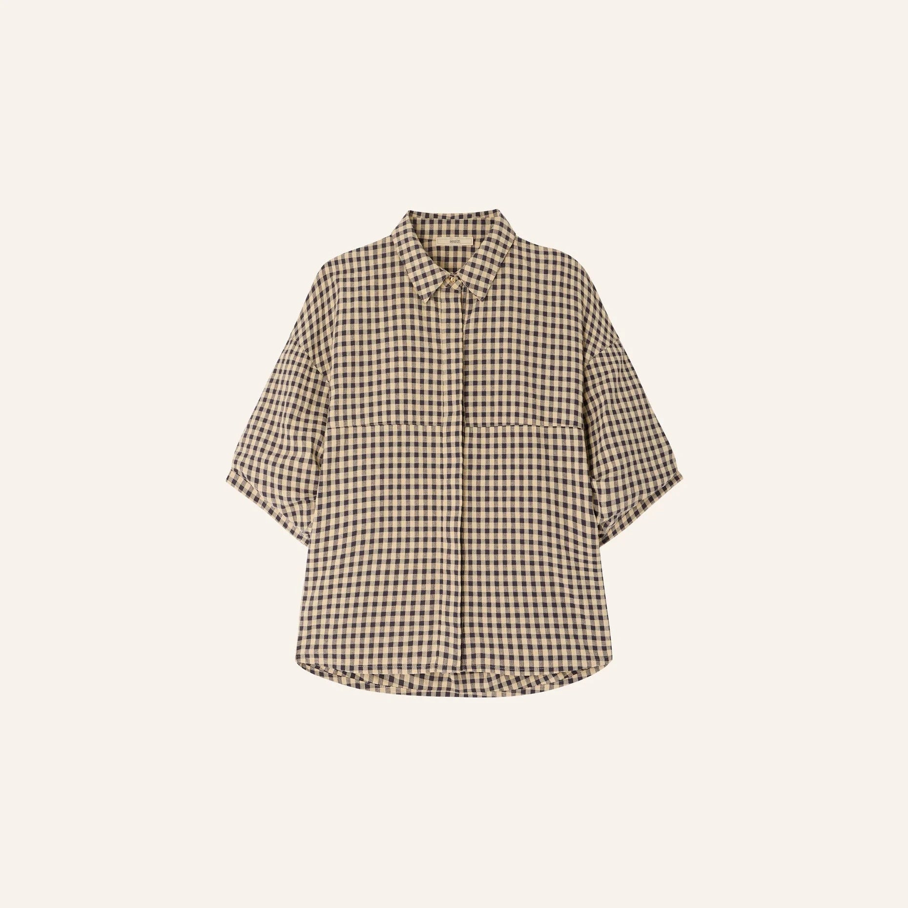 Sessun sessun SESSUN Florentina Bluse Sandblack