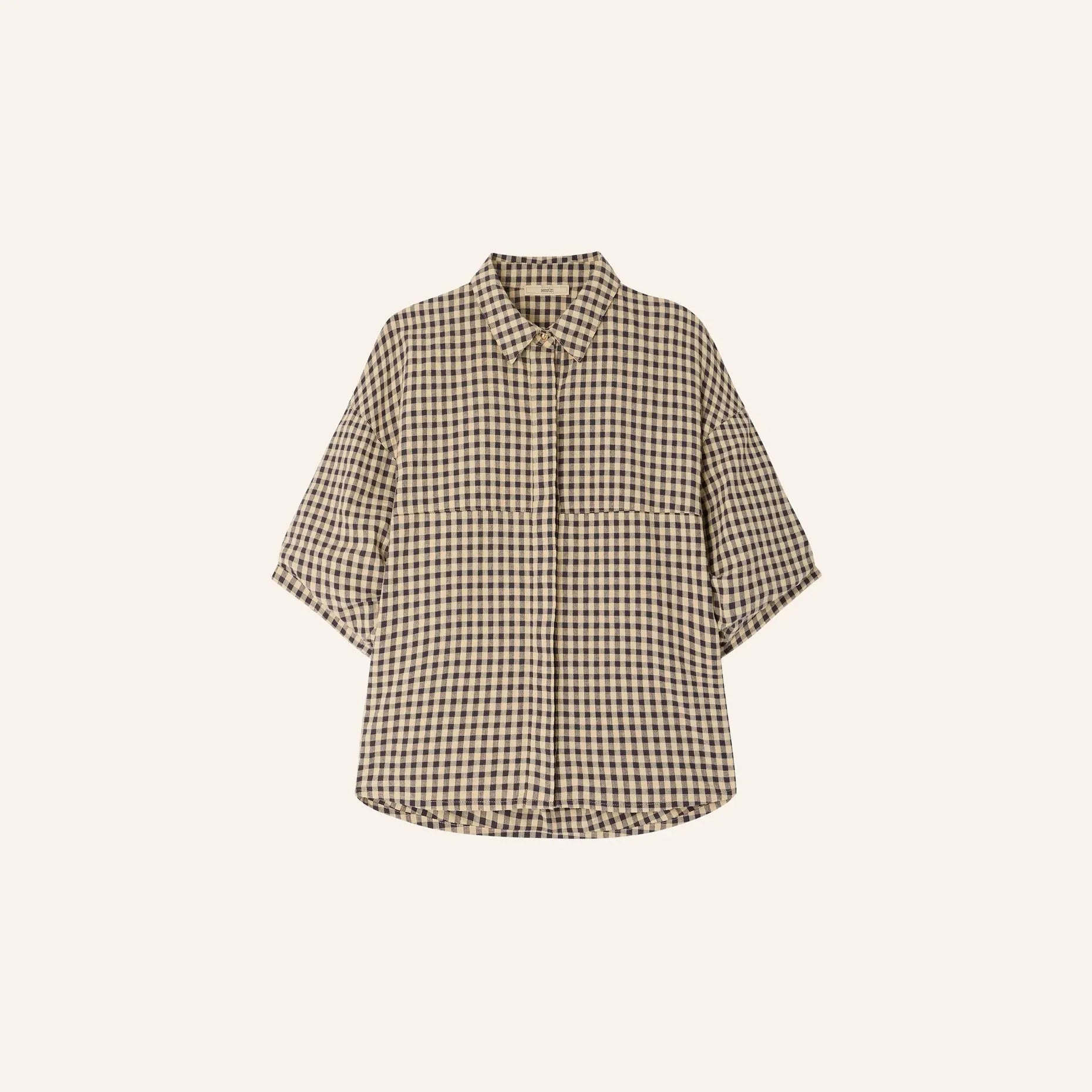 Sessun sessun SESSUN Florentina Bluse Sandblack