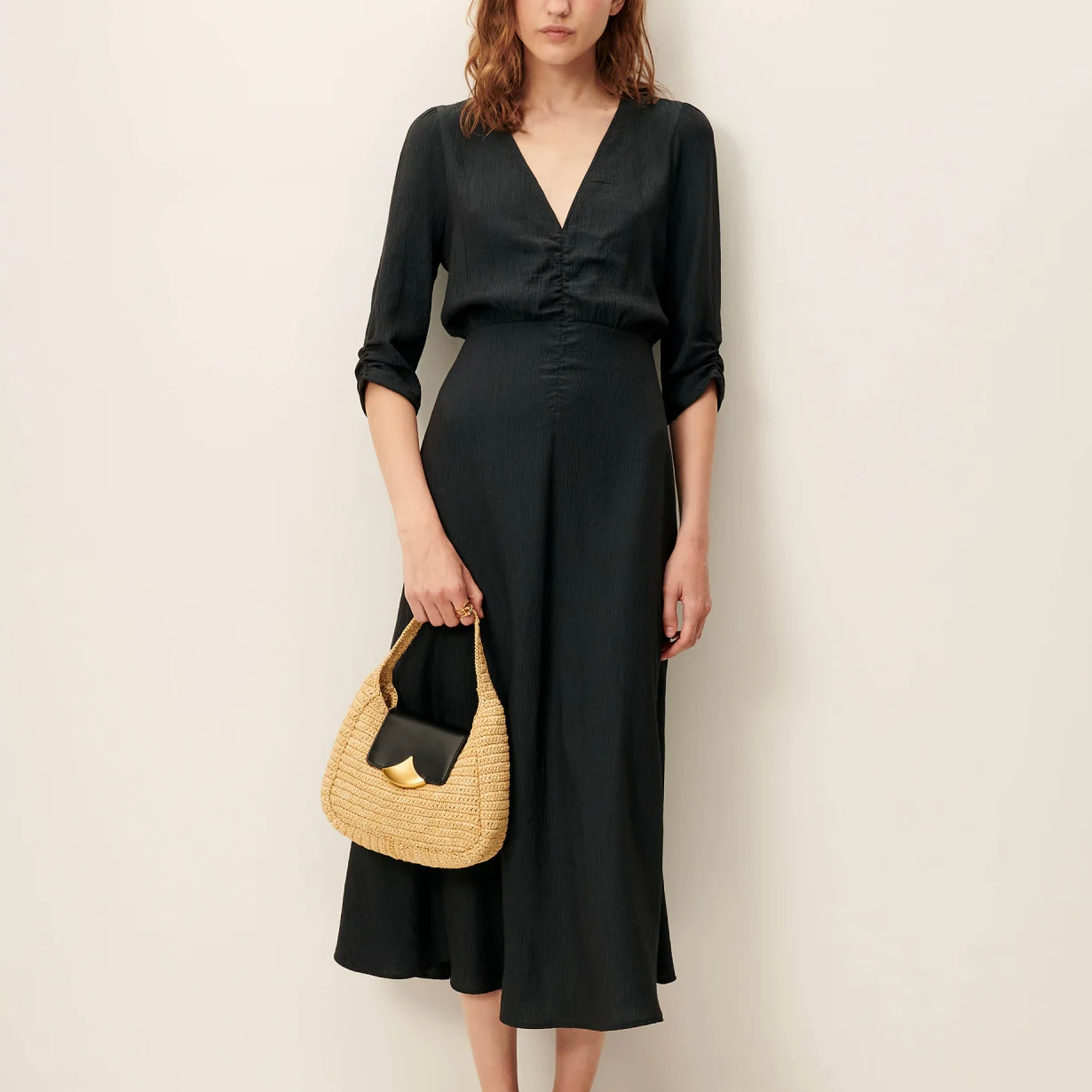 Sessun sessun SESSUN Nylia Kleid Smoke Green