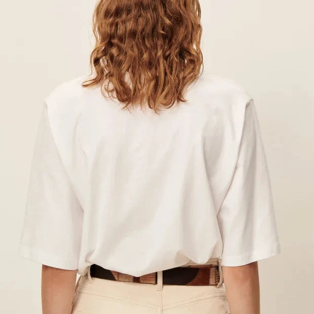 Sessun sessun SESSUN Serge co T-Shirt Optical White