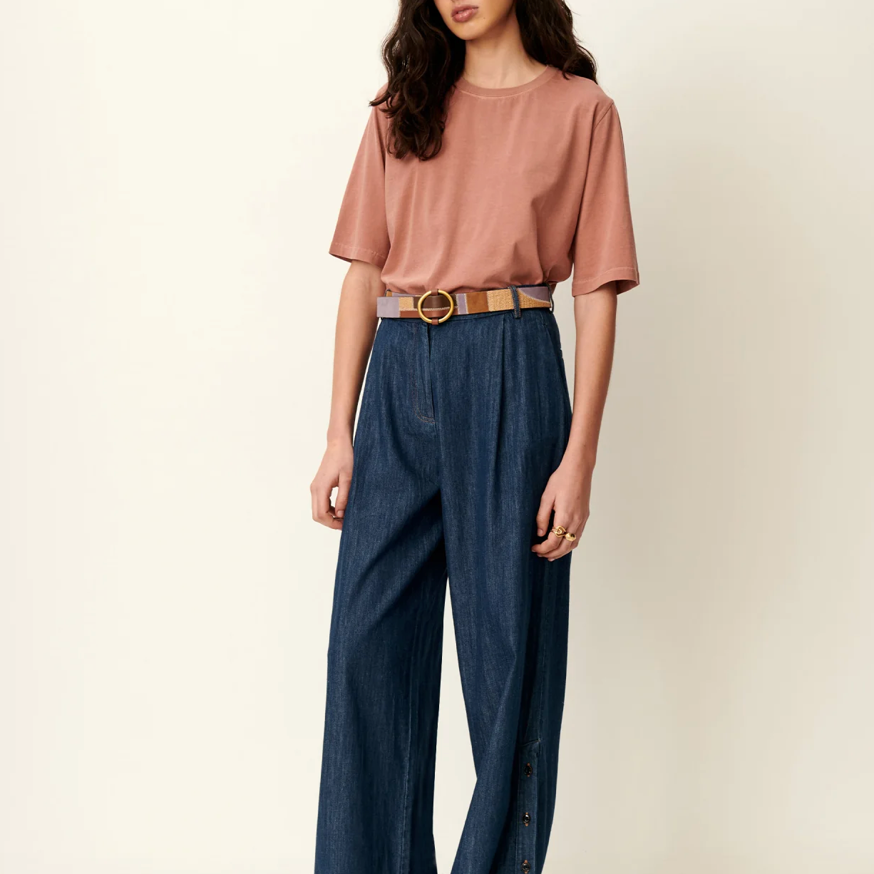 Sessun sessun SESSUN Sergio T-Shirt Terra