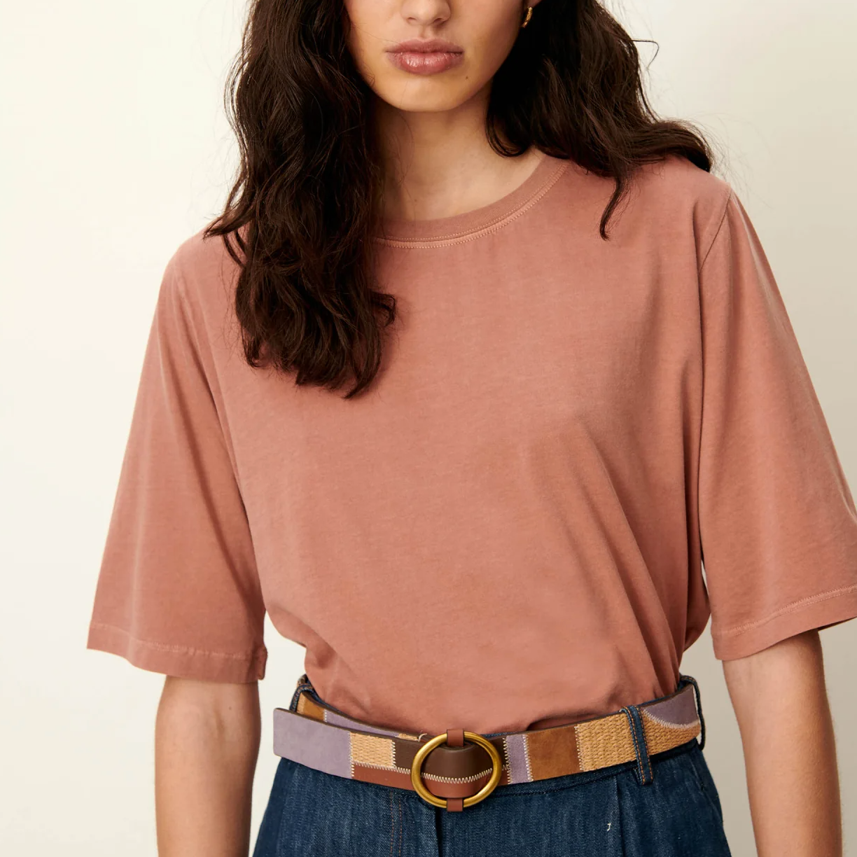 Sessun sessun SESSUN Sergio T-Shirt Terra