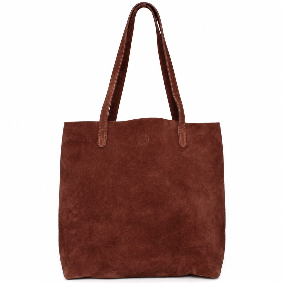 Marin et Marine Éternelle Shopper Suede Noisette Eternelle Shopper Wildleder Noisette - Ledertasche Damen Shopper