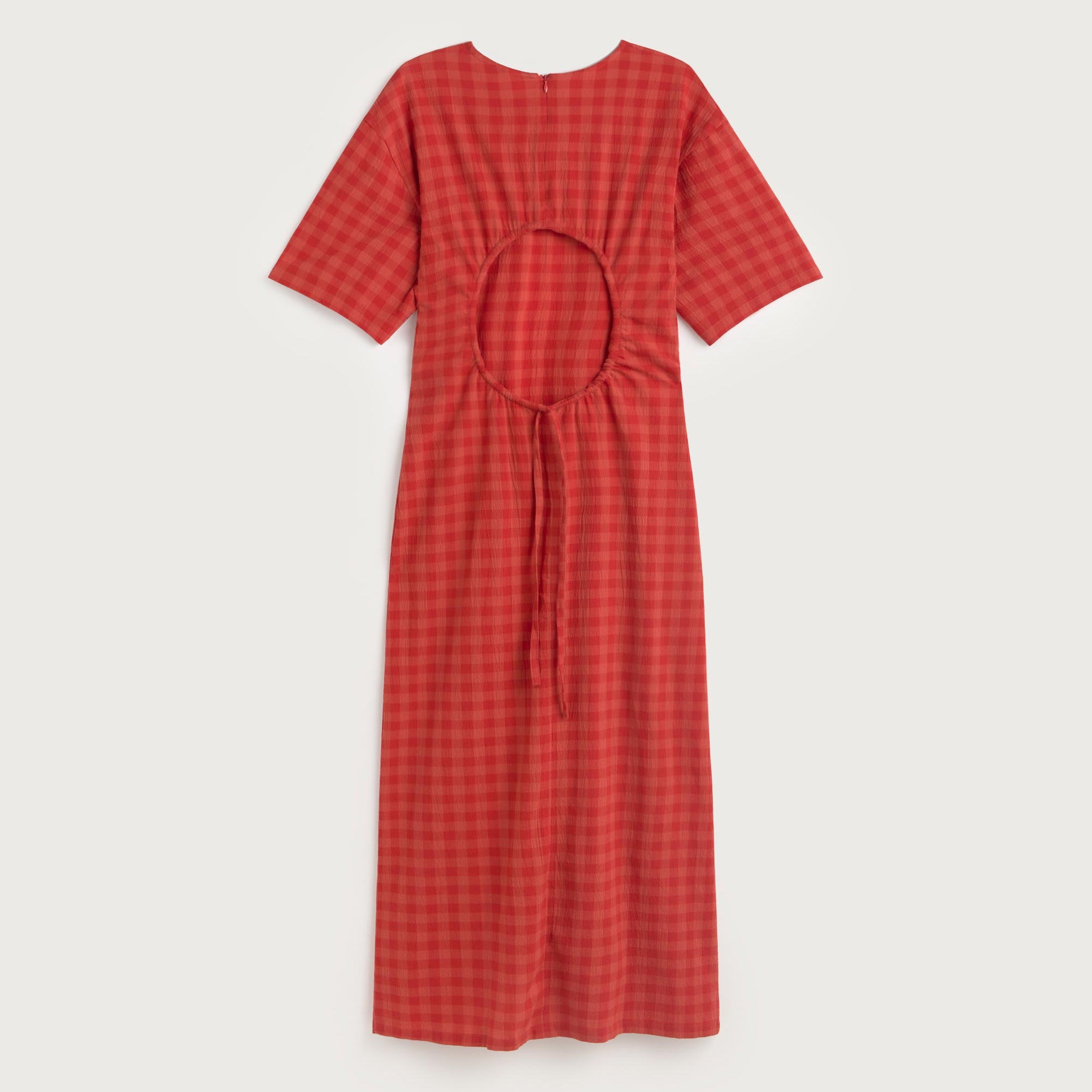 Thinking Mu THINKING MU Red Kina Kleid