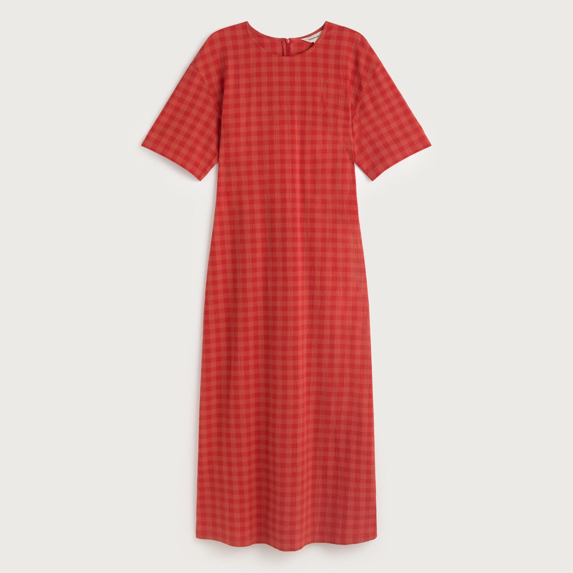 Thinking Mu THINKING MU Red Kina Kleid