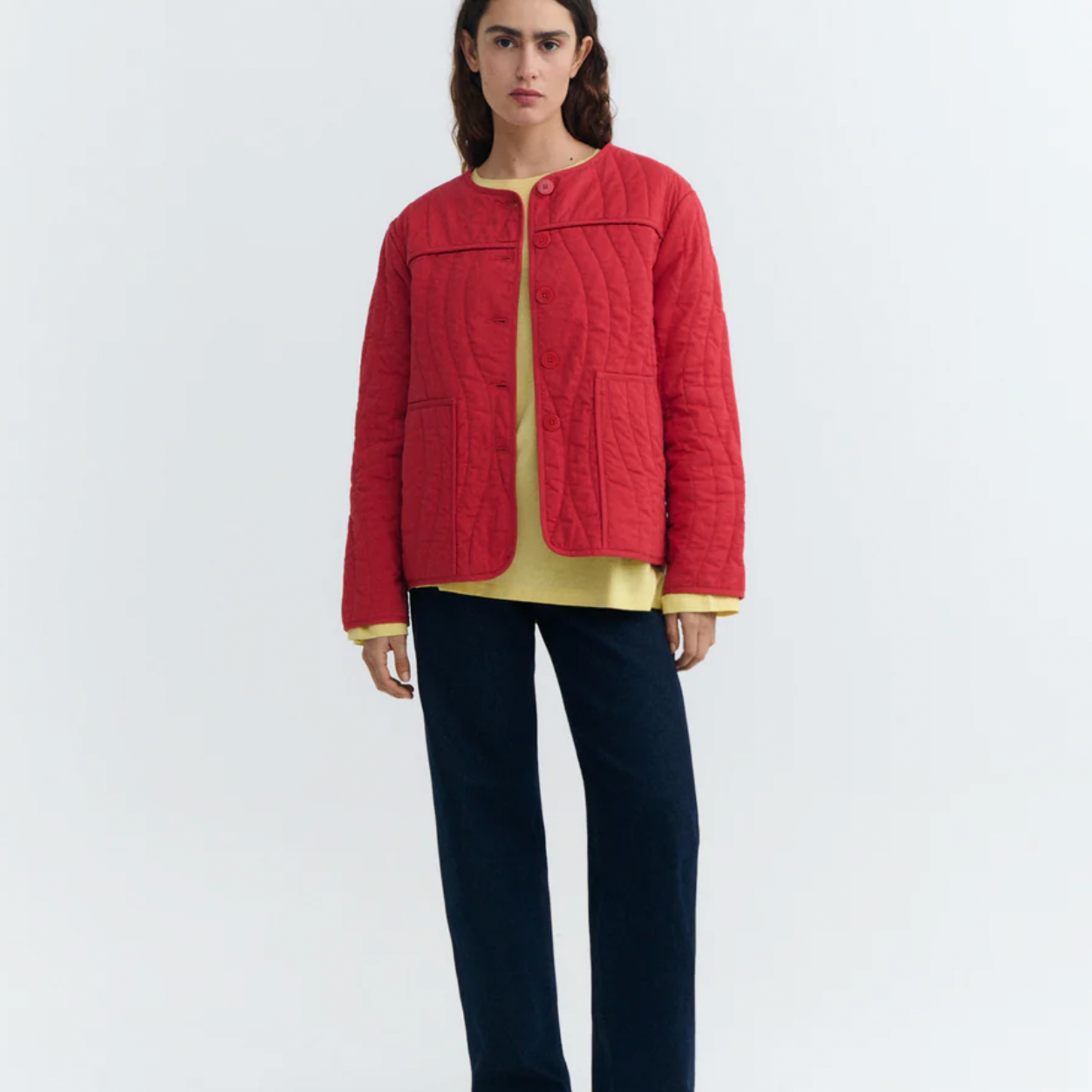 Thinking Mu Thinking Mu THINKING MU gesteppte Jacke Ayo