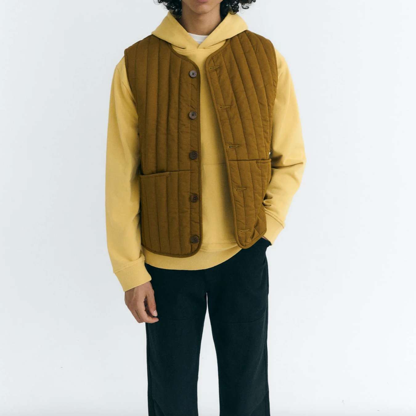 Thinking Mu Thinking Mu THINKING MU gesteppte Weste JON