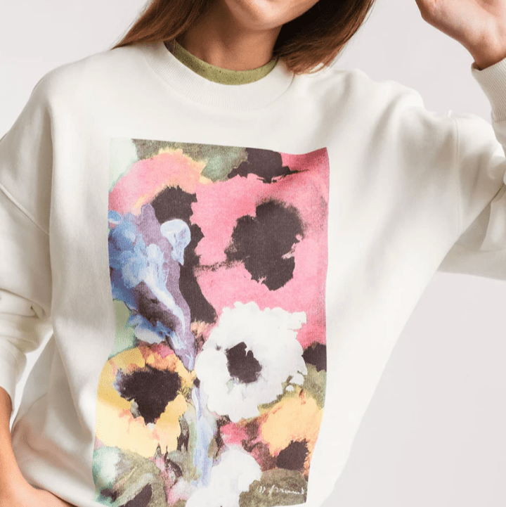 TWO THIRDS TWO THIRDS TWO THIRDS Hagen Pullover Ecru
