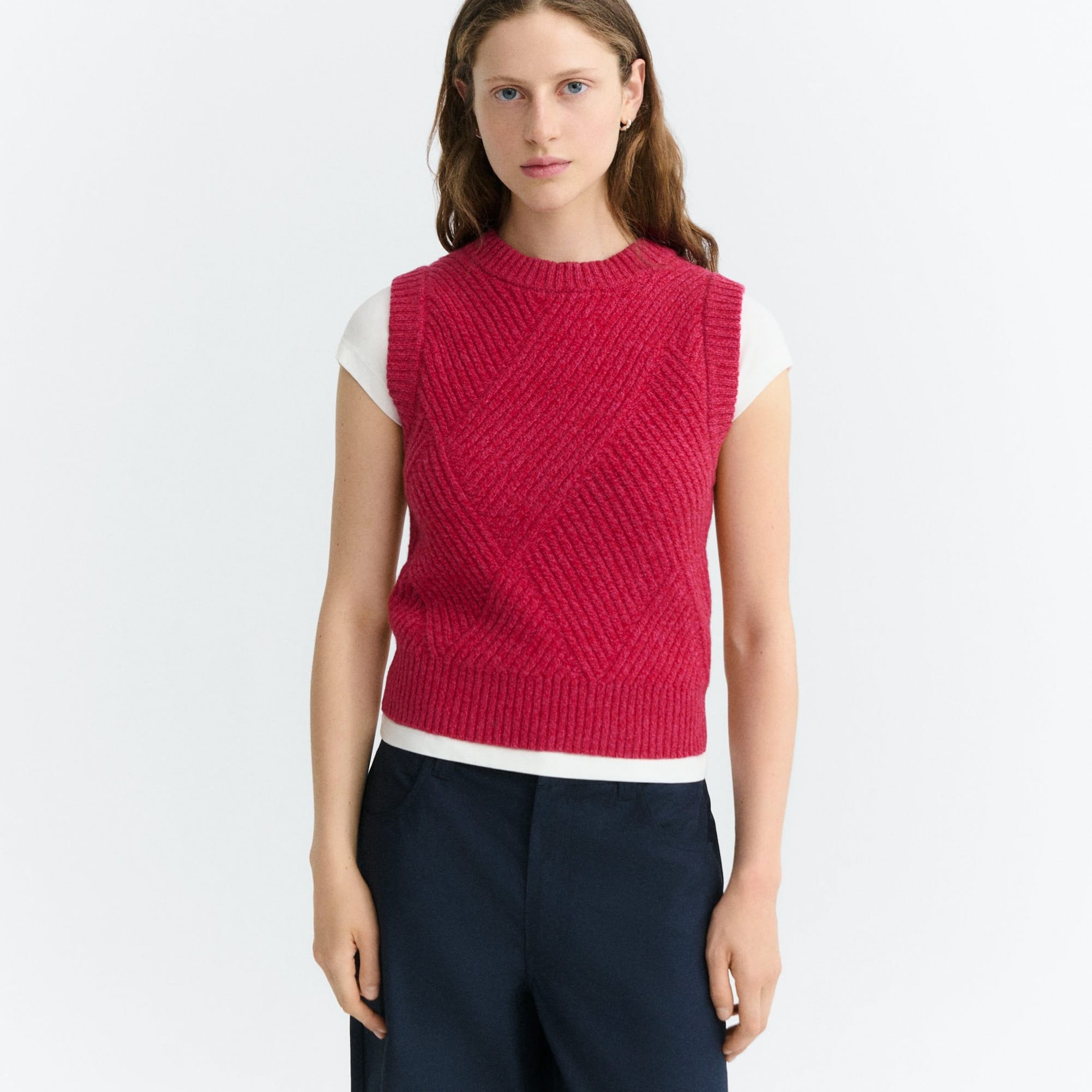 Marin et Marine THINKING MU Rosa Wollweste Kaia THINKING MU Rosa Wollweste Kaia