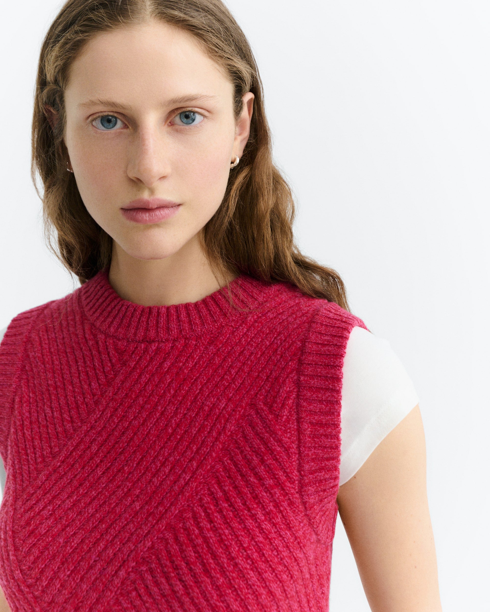 Marin et Marine THINKING MU Rosa Wollweste Kaia THINKING MU Rosa Wollweste Kaia