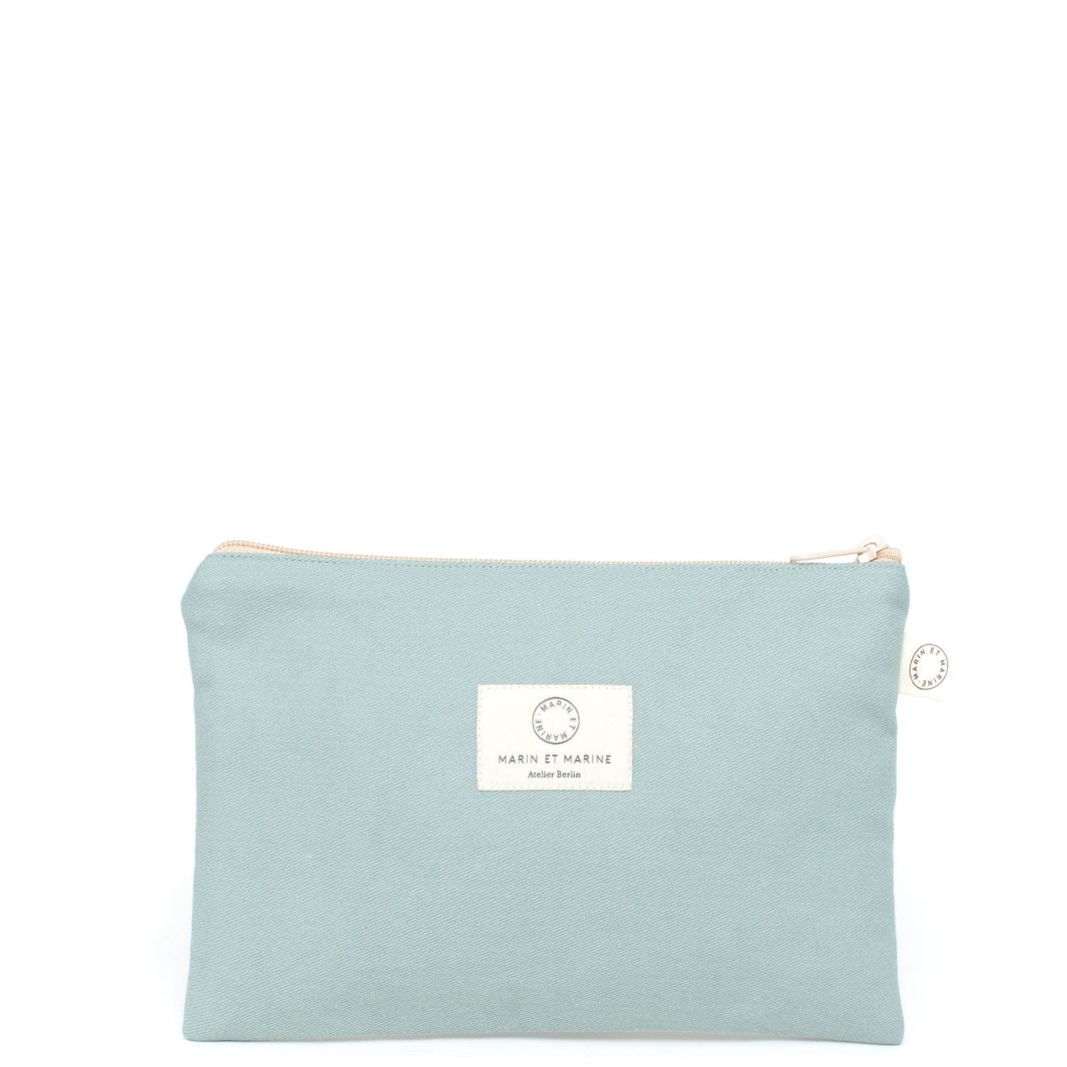 marin et marine Mini Marin Celadon Zip Bag