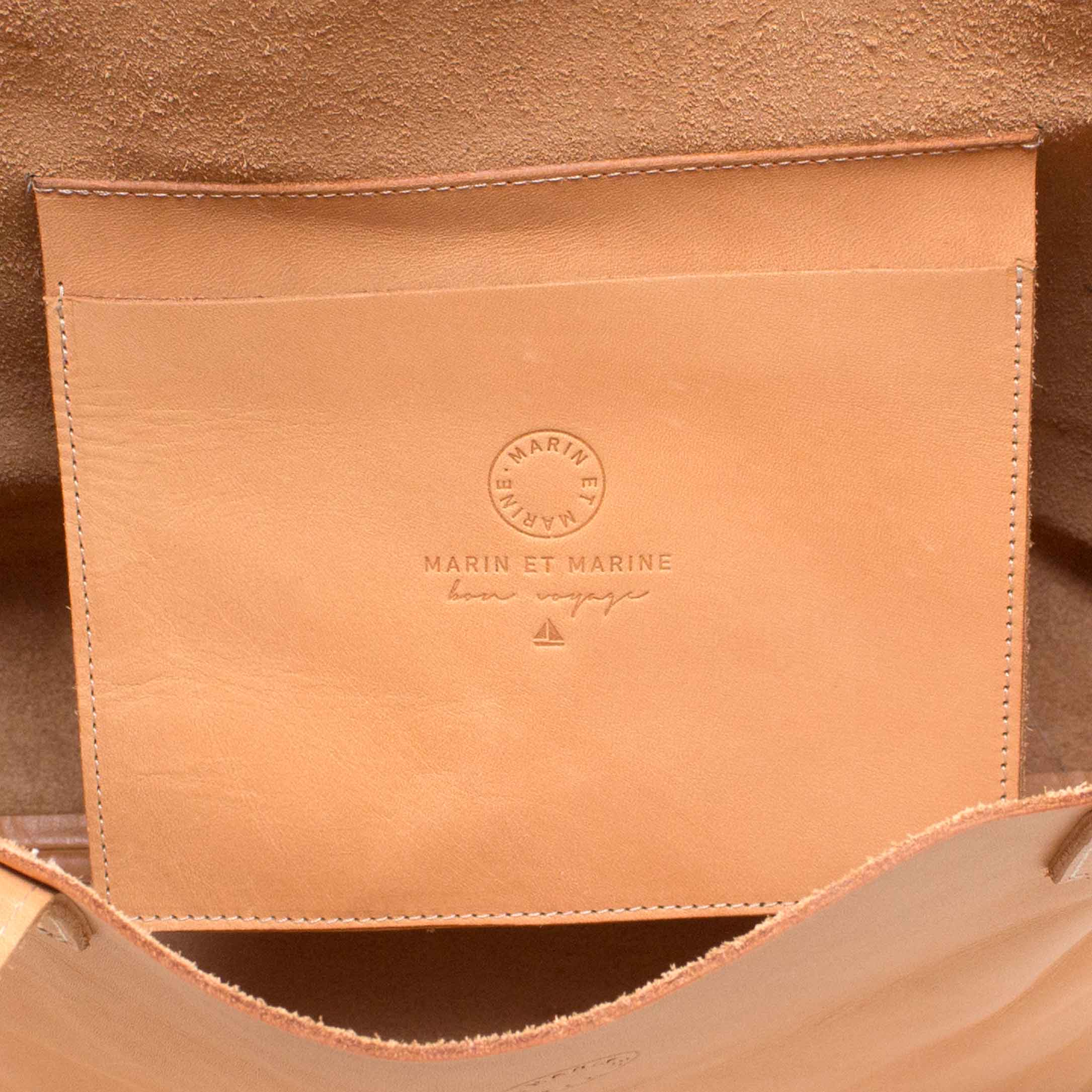 marin et marine Shopper Leder Shopper