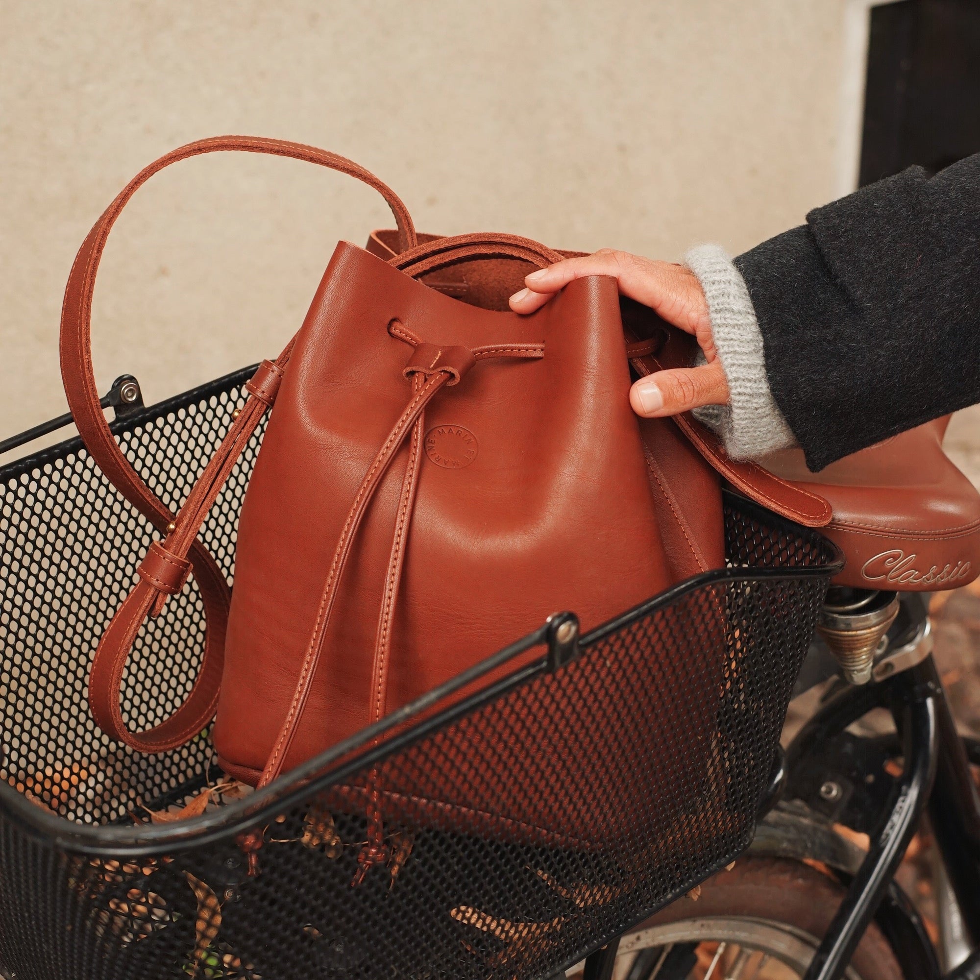 Bucket Bag Marron