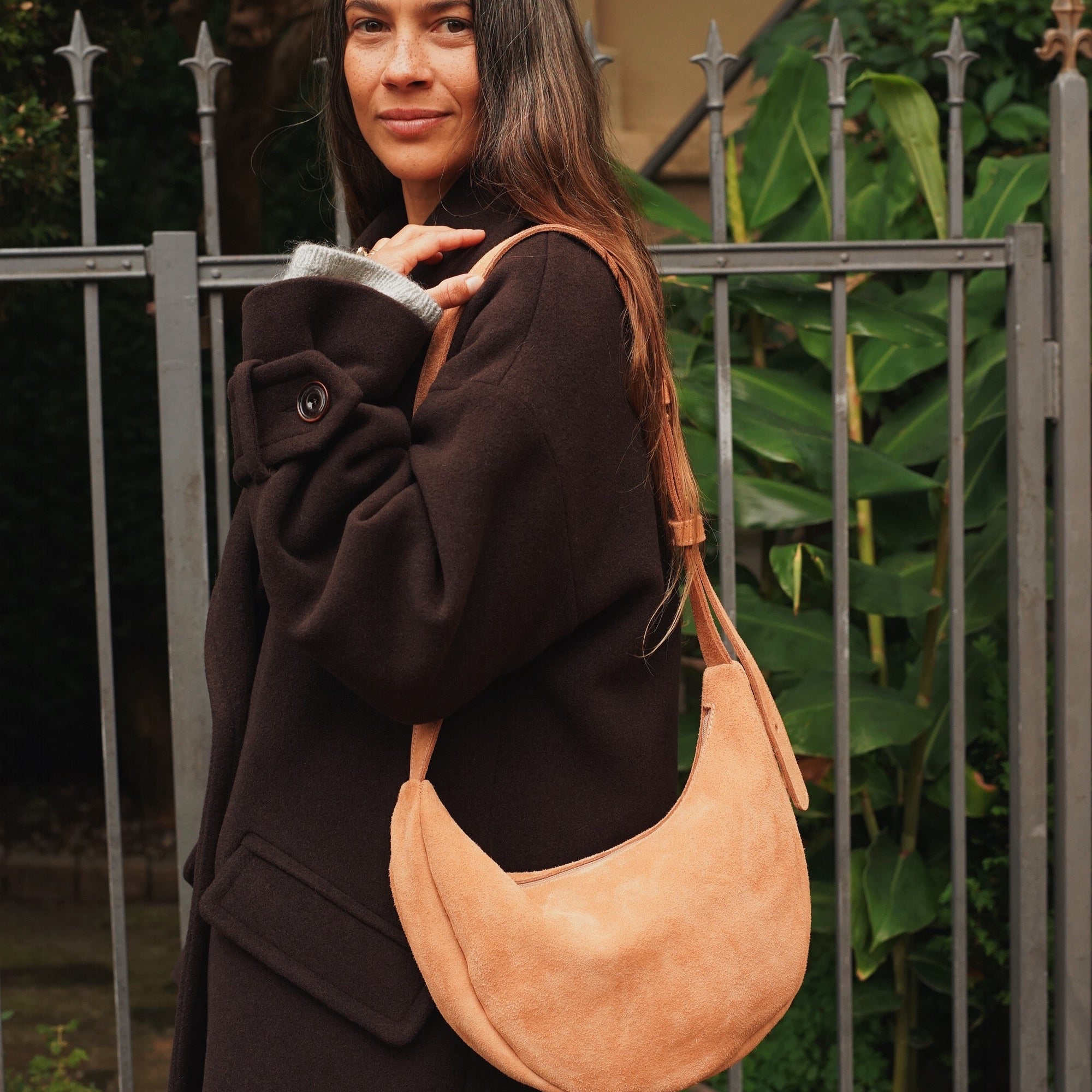 Lune Bag Leder Caramel