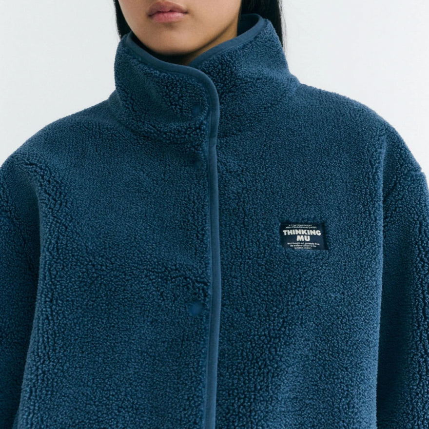 THINKING MU Fleece Jacke Kourtney Teddy