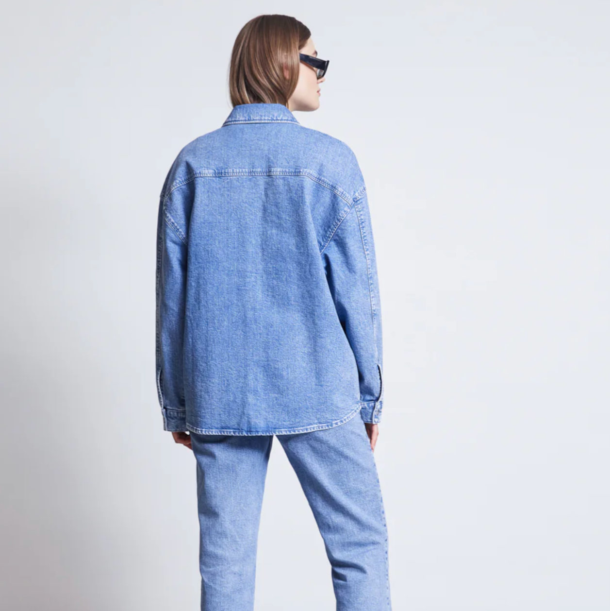 JANN JUNE denim shirt solace