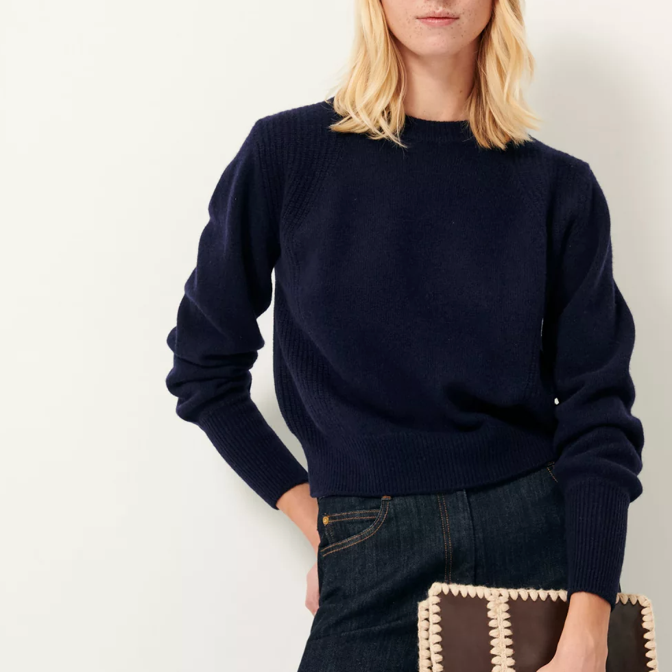 NEW SESSUN Baysilte Pullover Navy