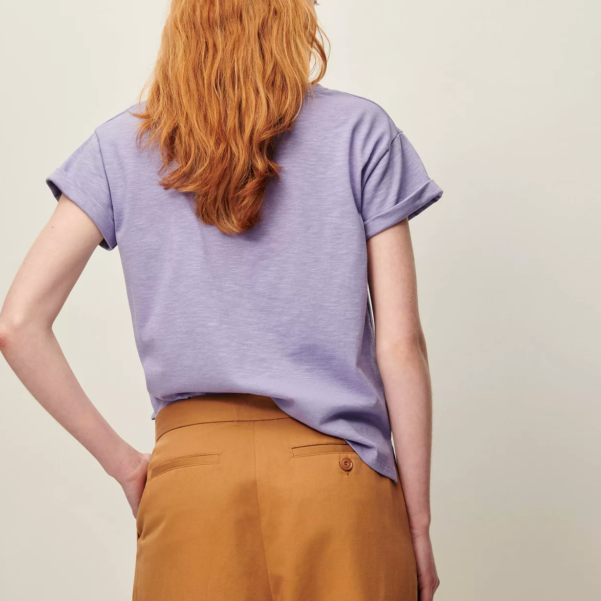 SESSUN Albano T-Shirt Lavender