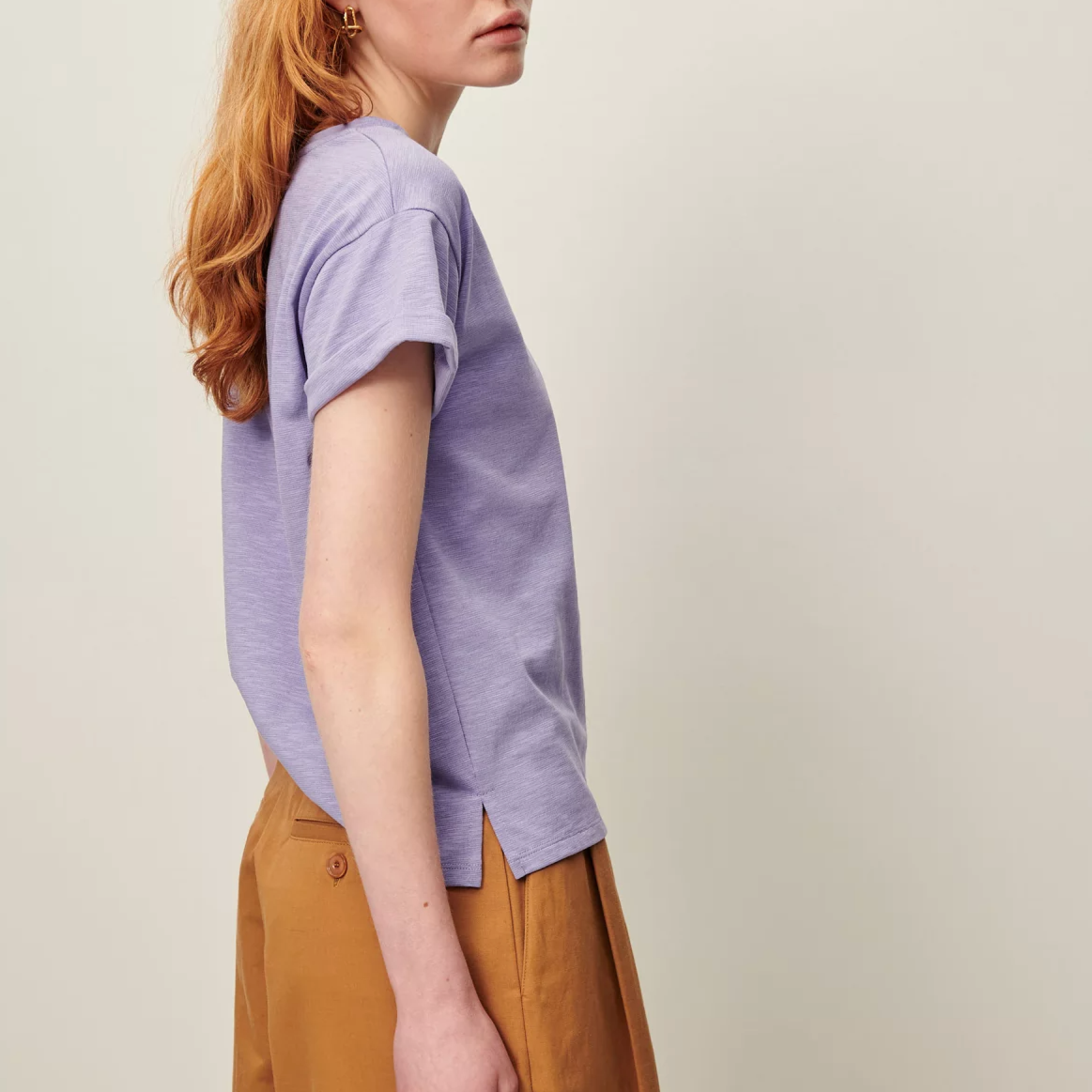 SESSUN Albano T-Shirt Lavender