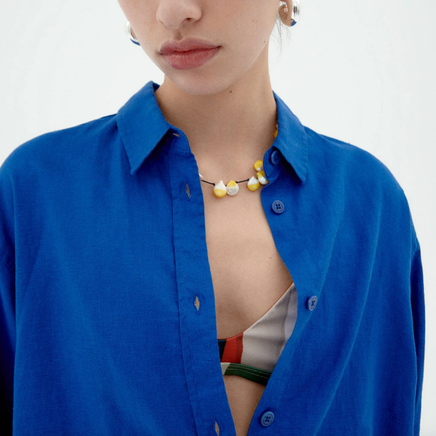 THINKING MU Hemp Bluse Gia