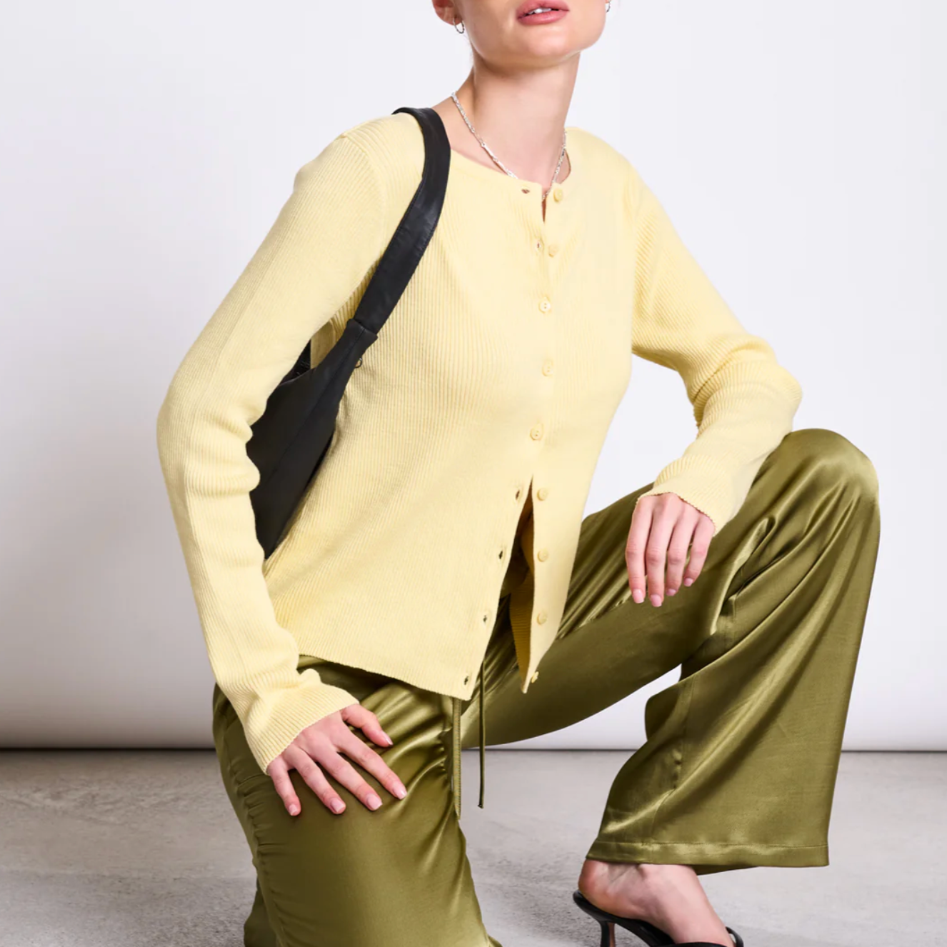 JANN JUNE Cardigan Glimt Jasmine