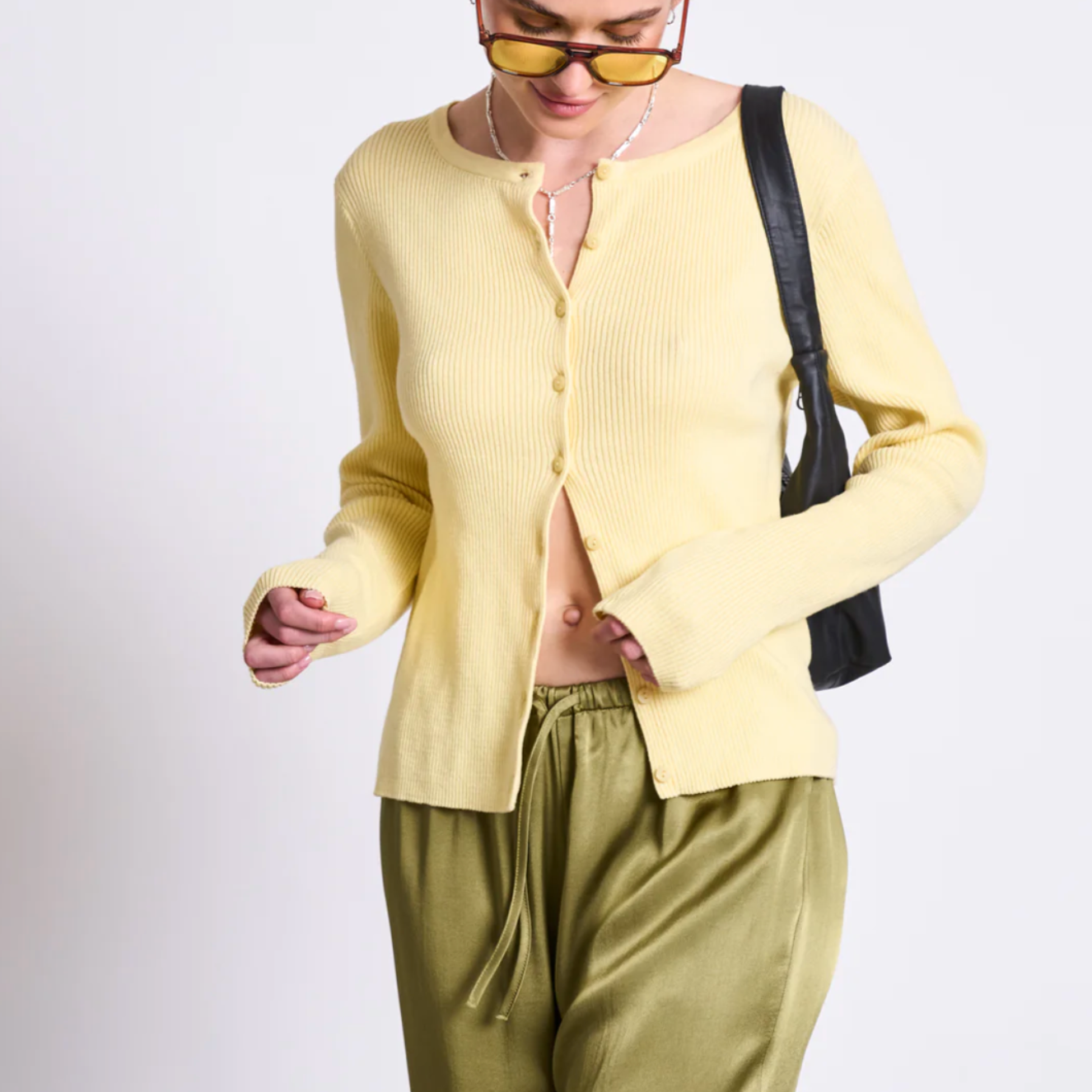 JANN JUNE Cardigan Glimt Jasmine