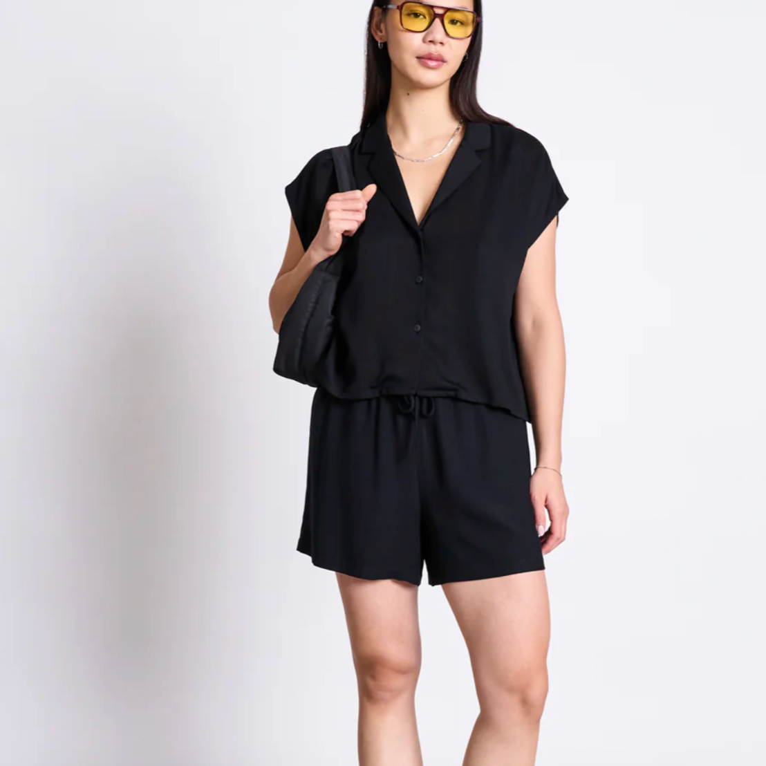 JANN JUNE Marum Shorts Black