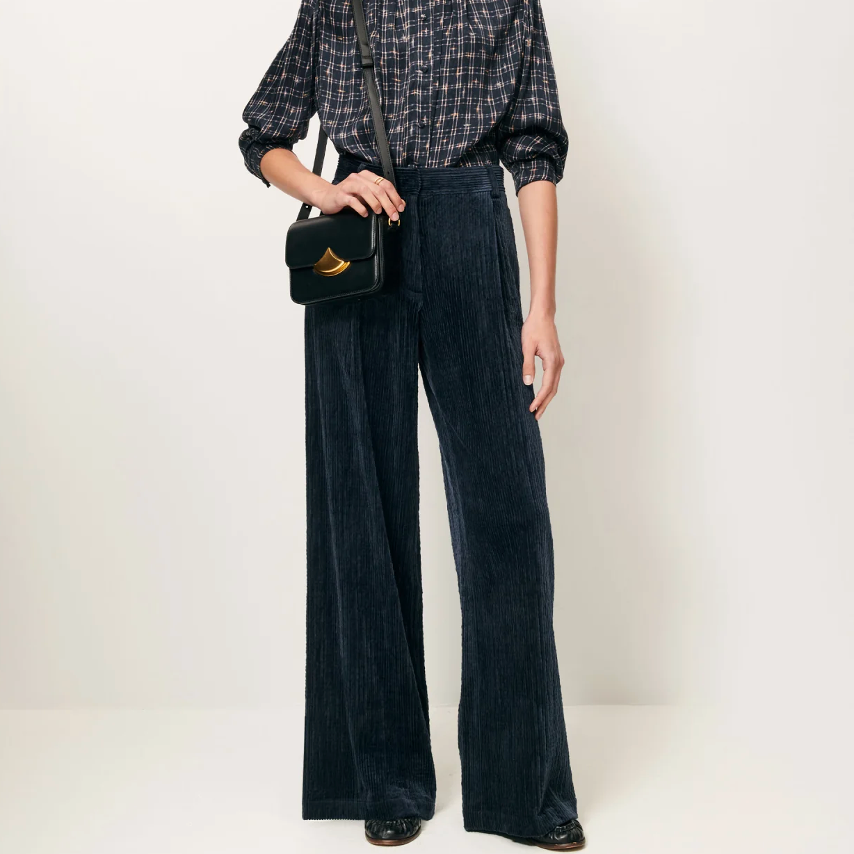 SESSUN Paseo Cord Hose Night Shadow