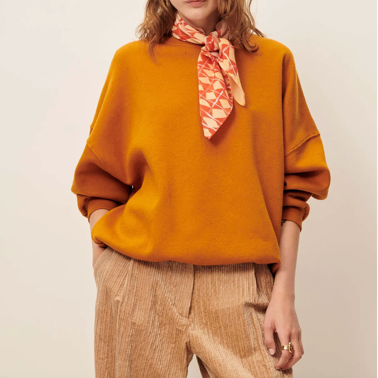 SESSUN Chebbi sweatshirt mango