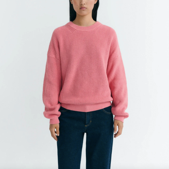 THINKING MU Rosa Strickpullover Carmen