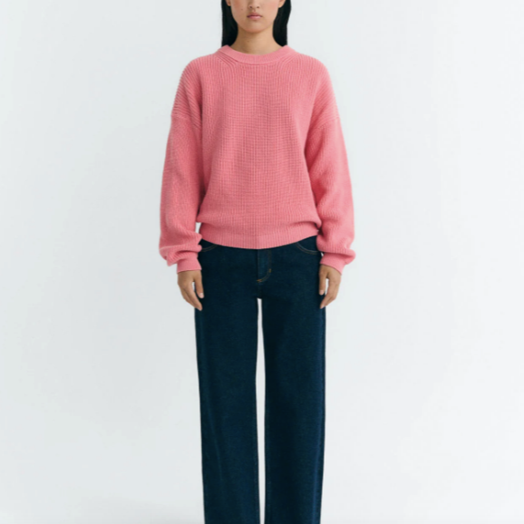 THINKING MU Rosa Strickpullover Carmen